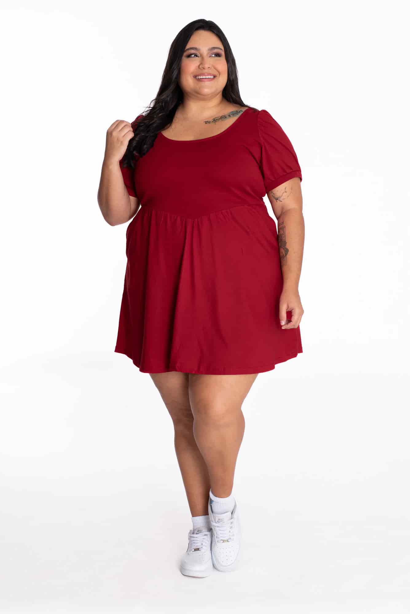Vestido Amapola Rojo - miniatura 2