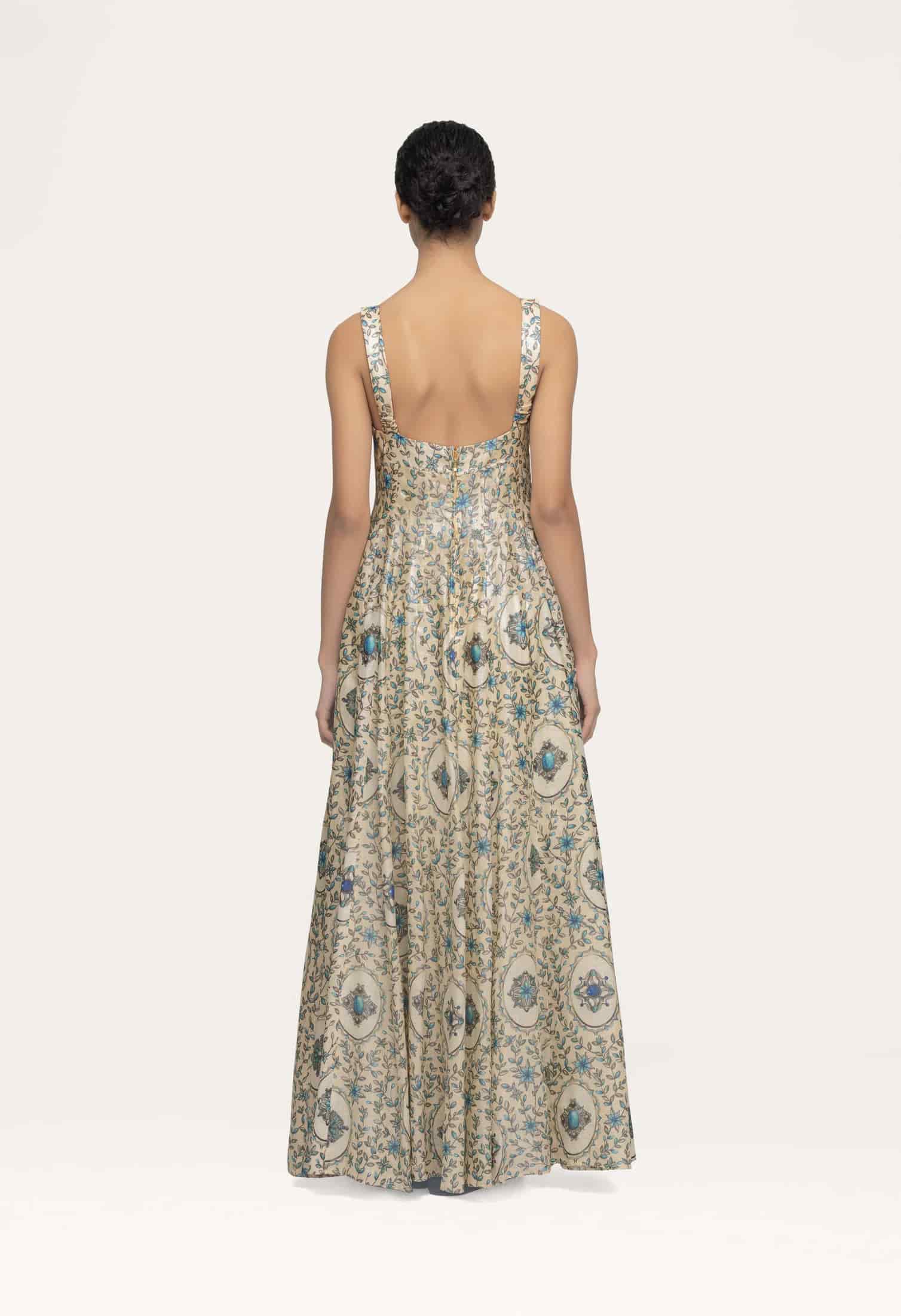 Aguamarina Platero Maxi Dress - miniatura 3