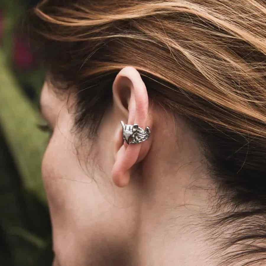 Earcuff Pudú o Venado conejo - miniatura 3