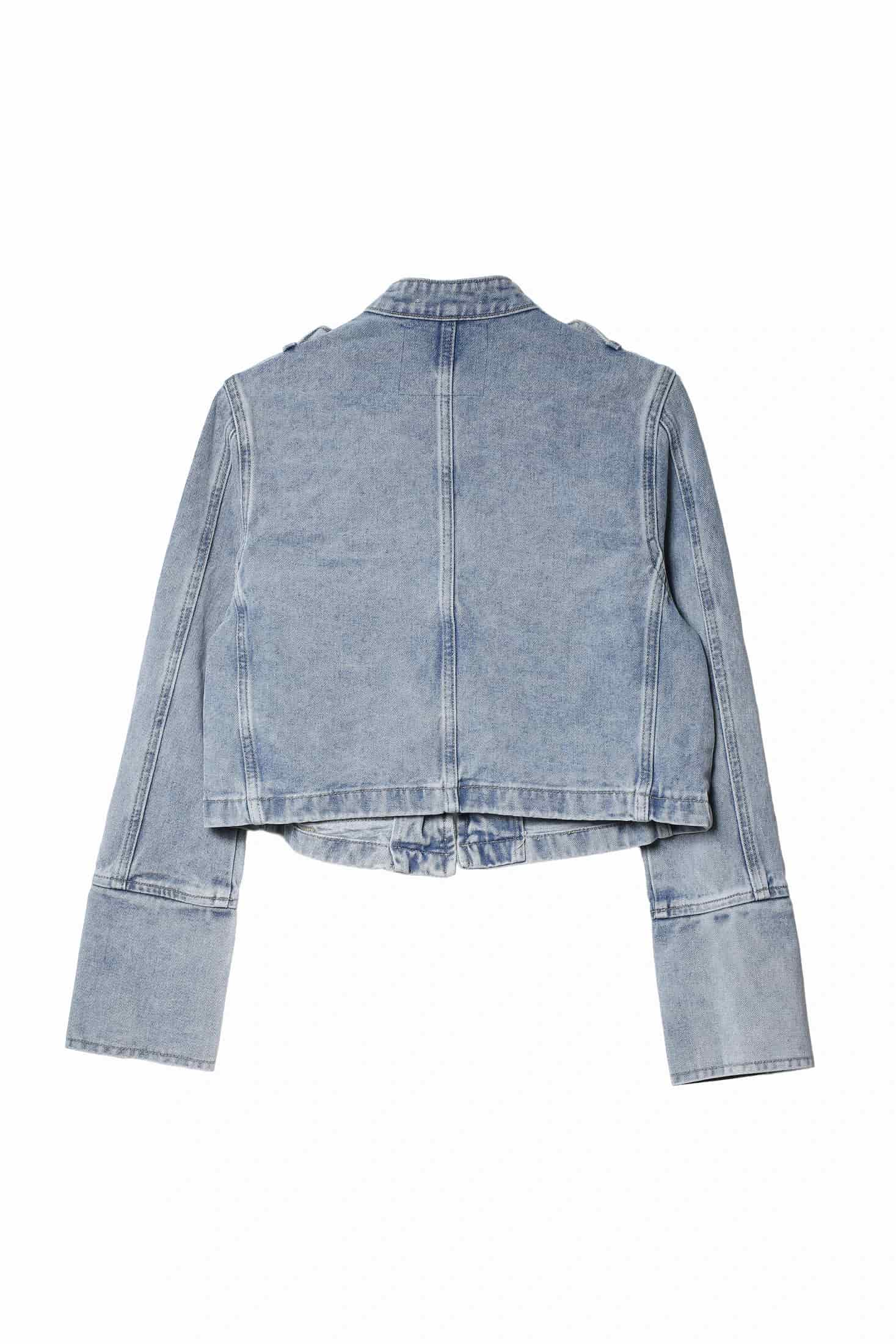 DENIM NAPOLEON JACKET - miniatura 4