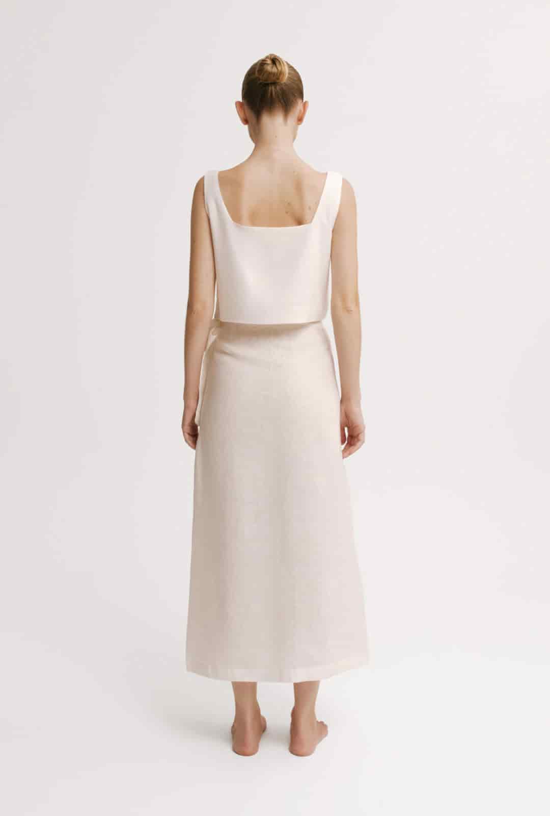 Crop Top Mujer Connie & Falda Mujer Samira Malva Set Mujer - miniatura 2