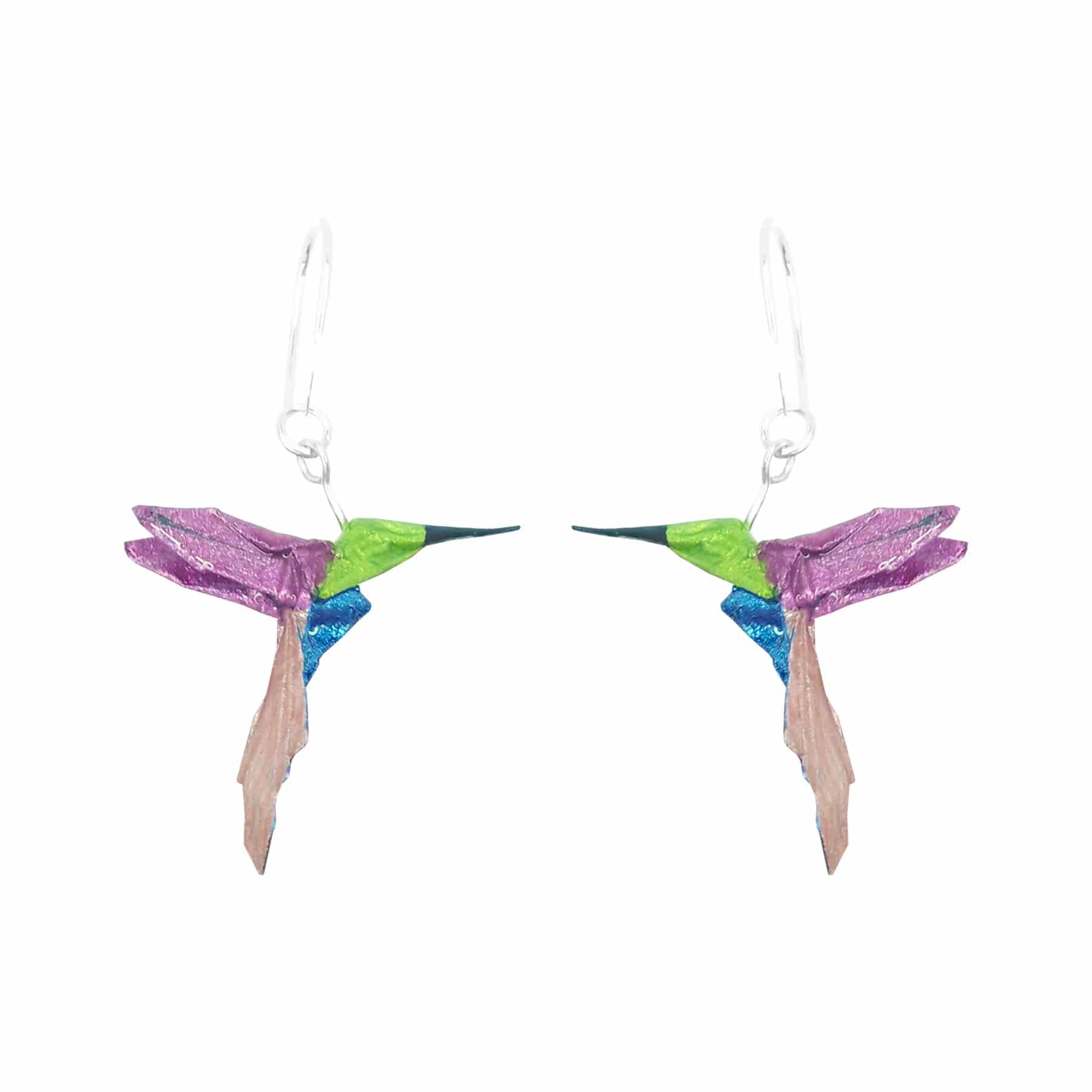 Arete colibrí cola larga - miniatura 1