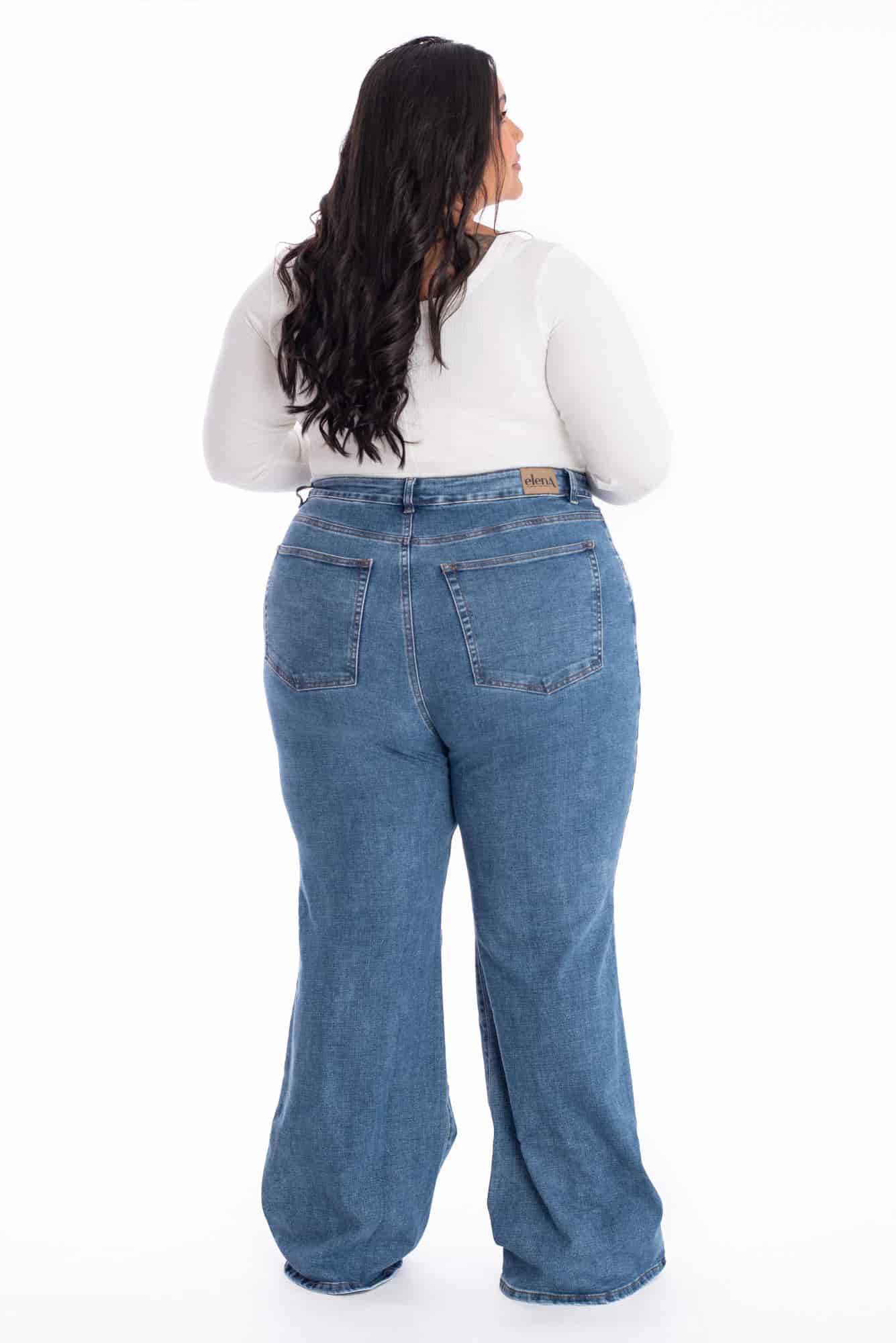 Jean Flare Azul Medio 387 - miniatura 6