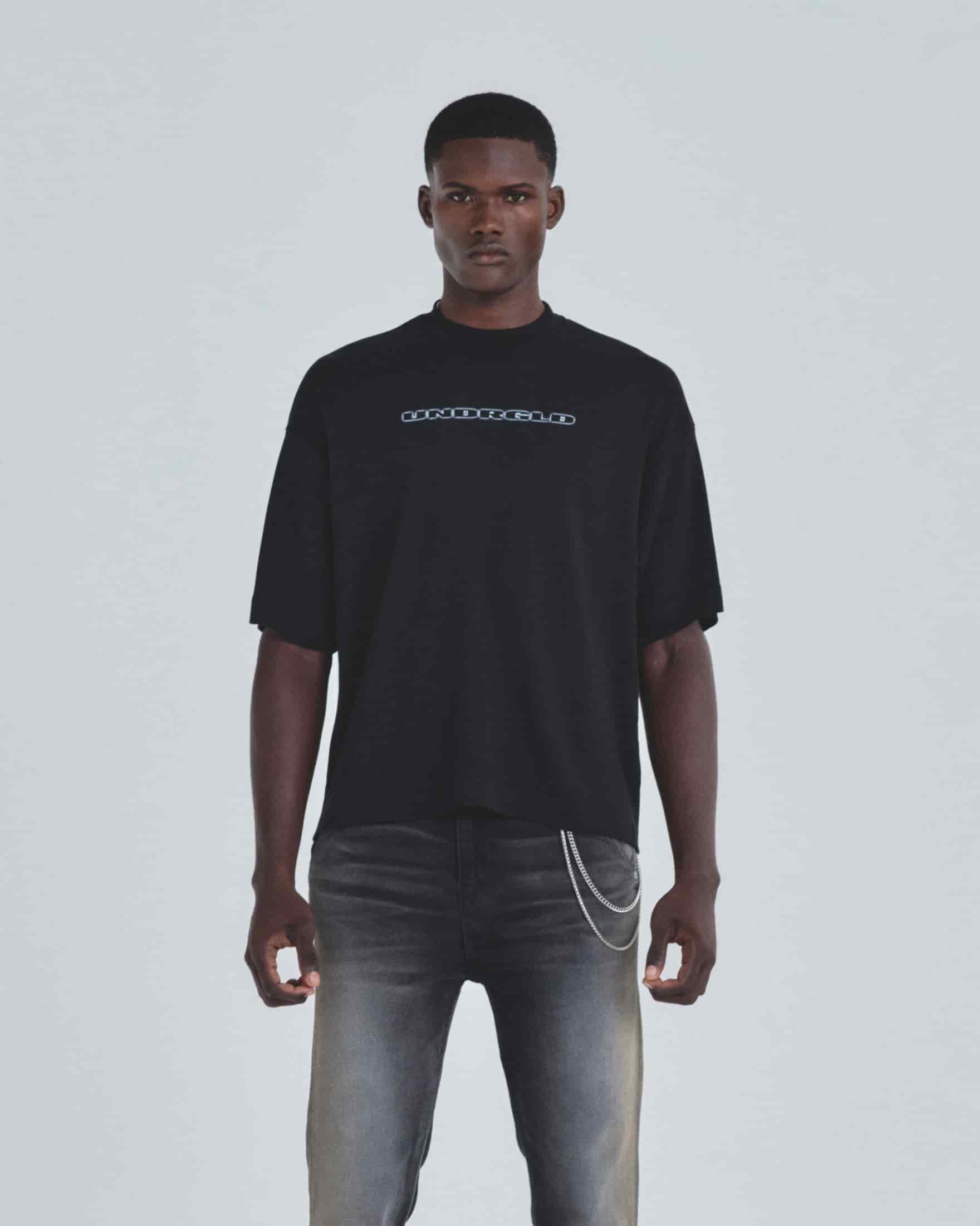 Holy State Head Noise Boxy Fit Tshirt Black - miniatura 2