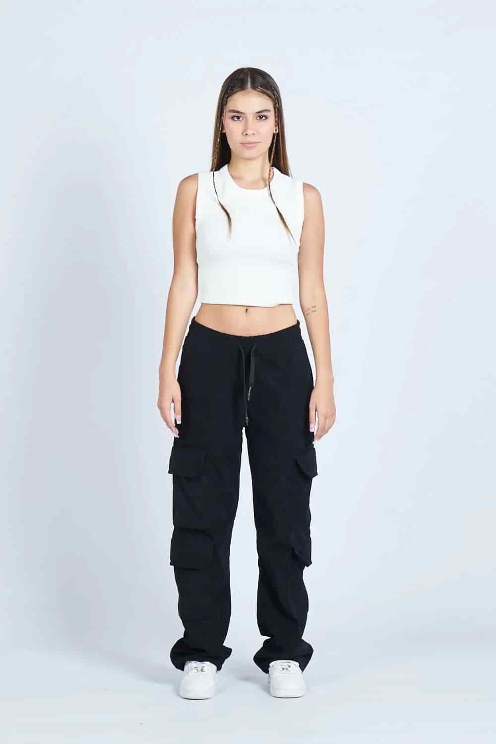 Pantalón Cargo Corduroy NEGRO | Drop 03 | - miniatura 1