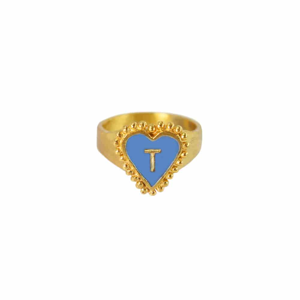 PreOrder Anillo Letra Heart - miniatura 13