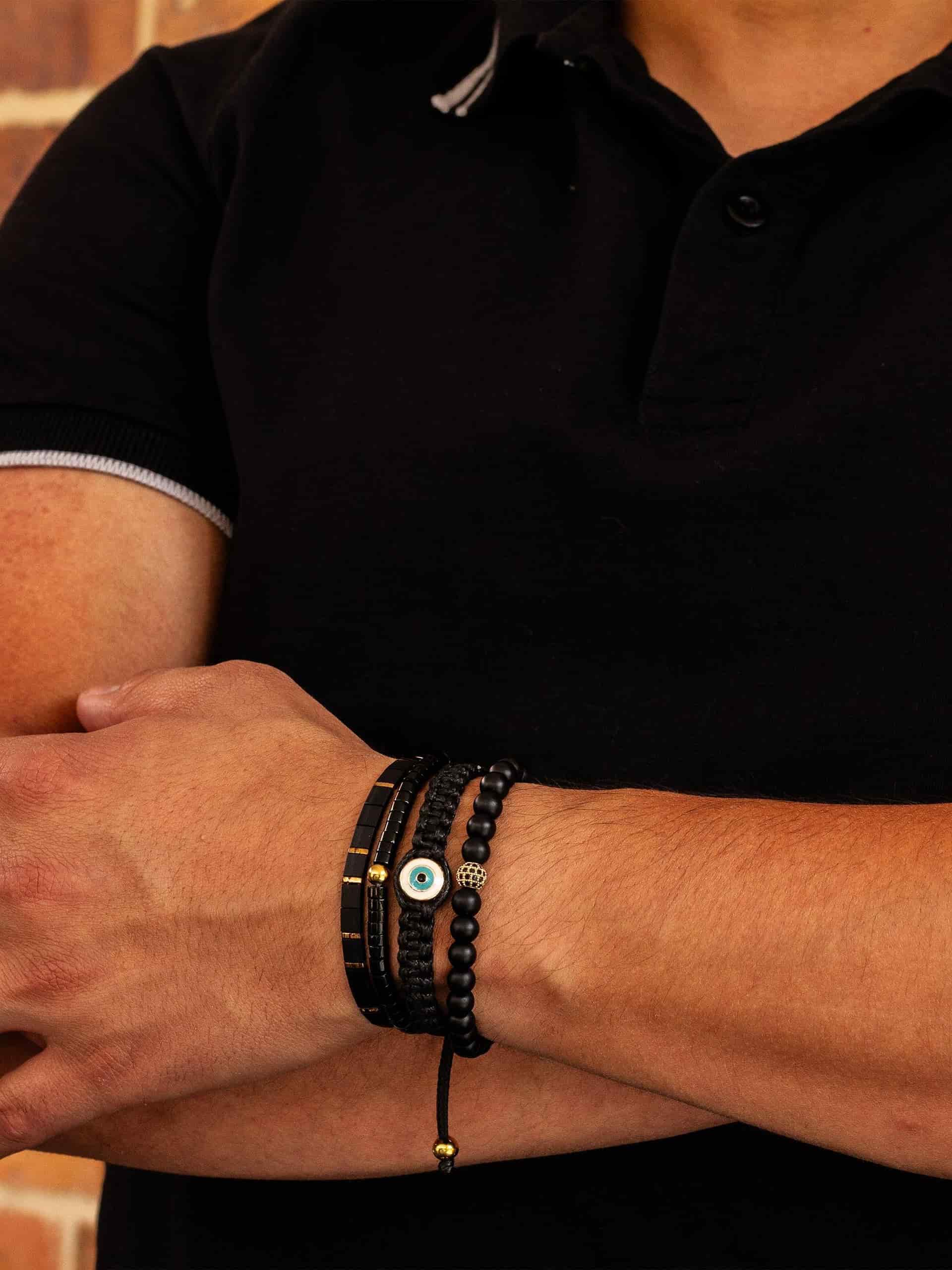 Brazalete All Black 6mm - miniatura 5