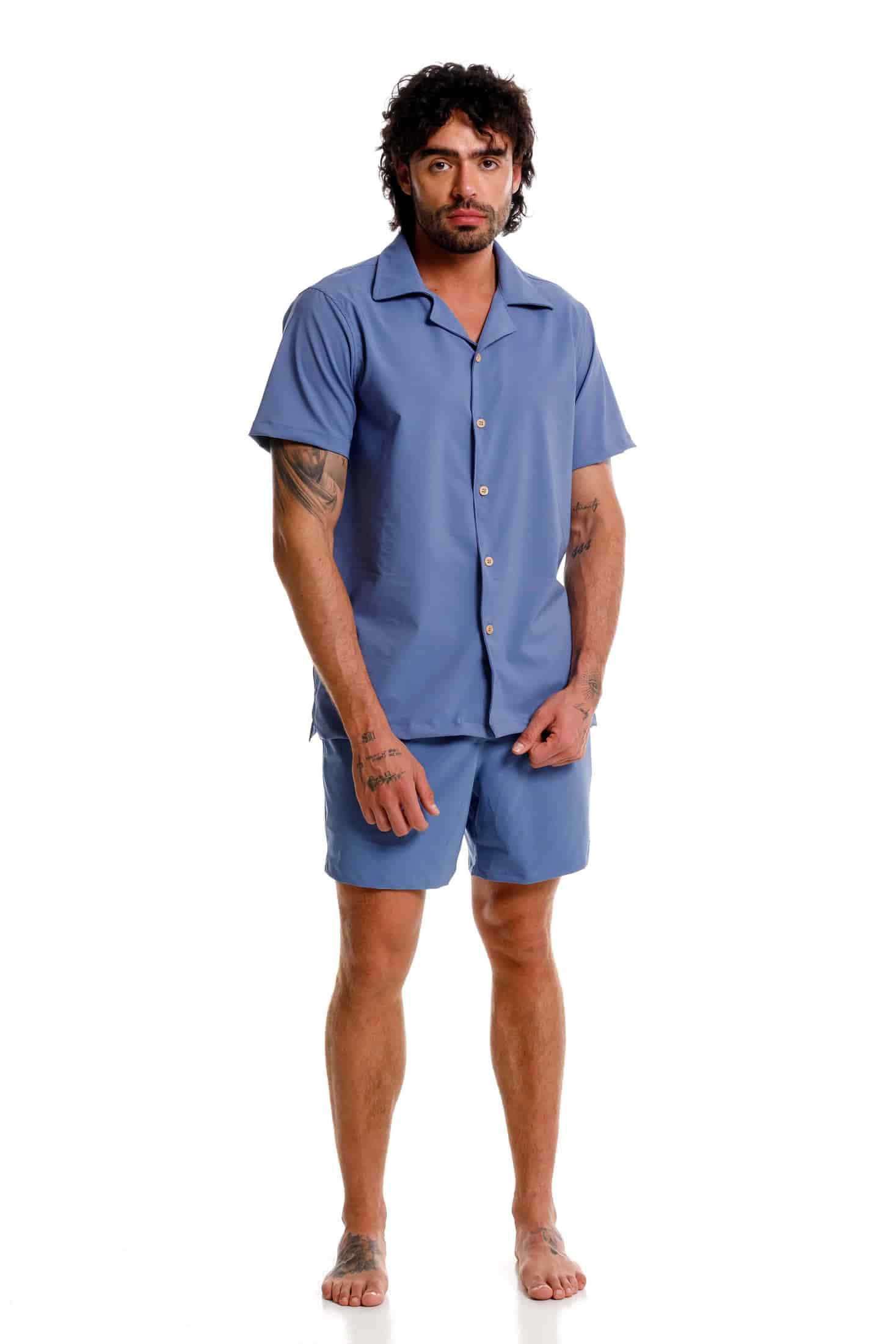 Pantaloneta Hombre Azul - miniatura 4