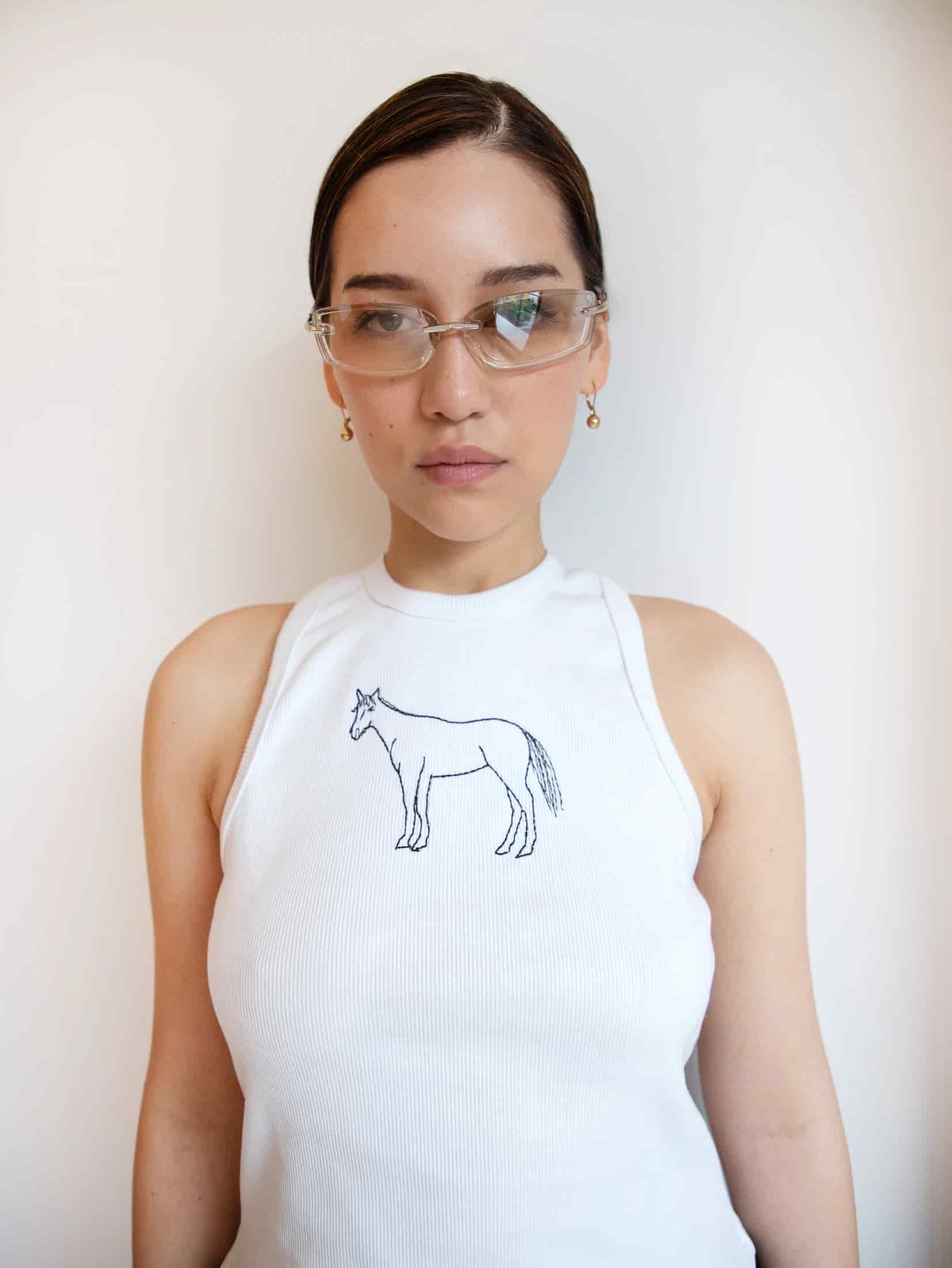Wild Horse Tank Top White - miniatura 2