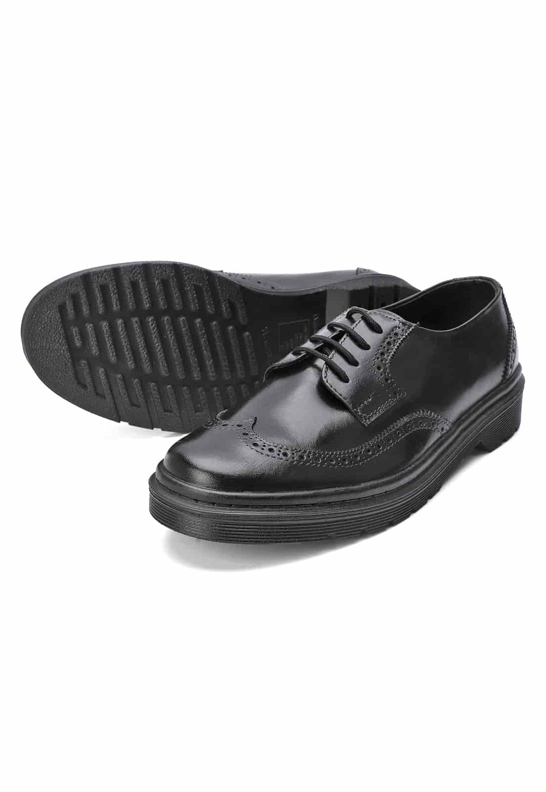 Zapatos oxford negros clásicos - miniatura 10