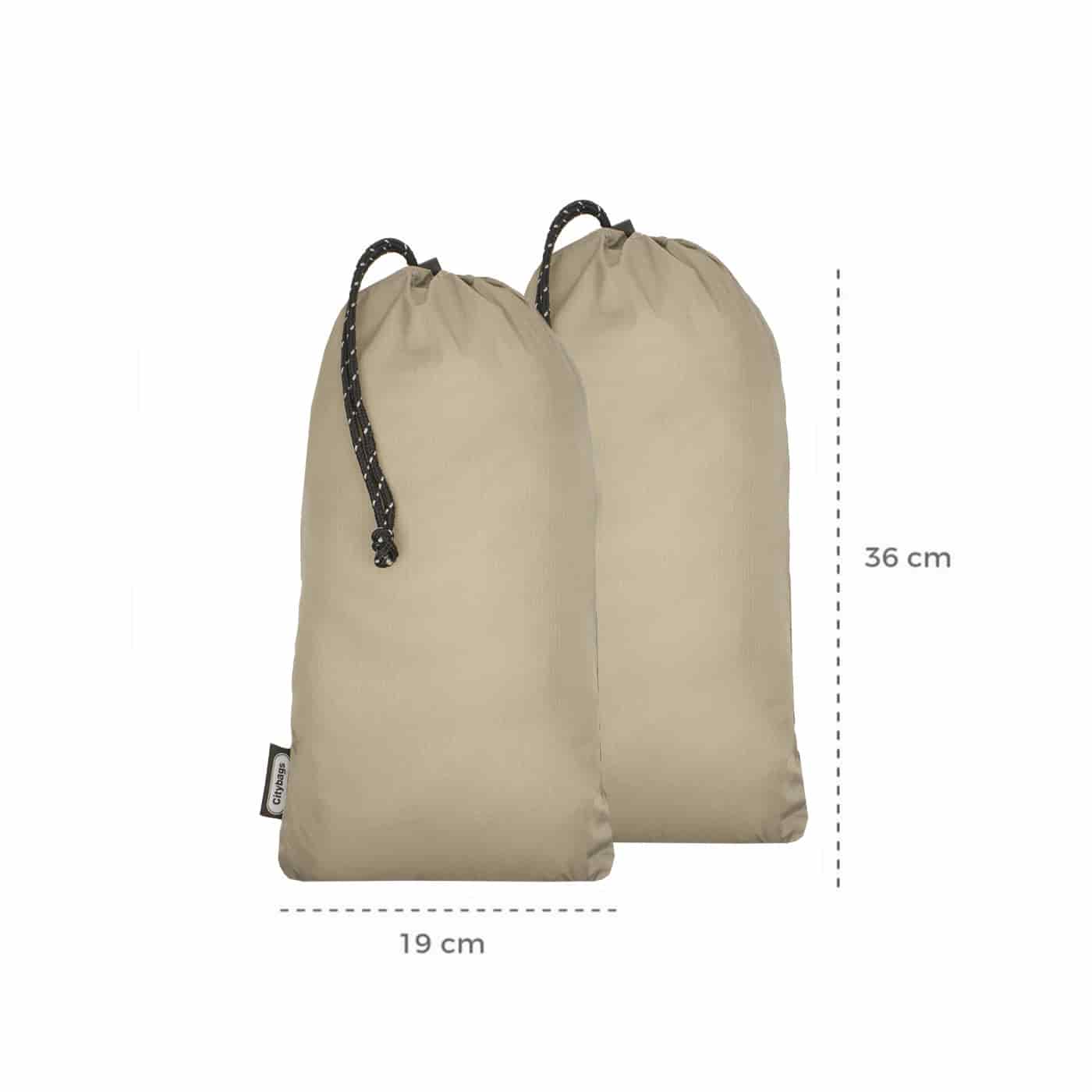 Bolsas Organizadora de Zapatos setx2 Citybags Beige - miniatura 2