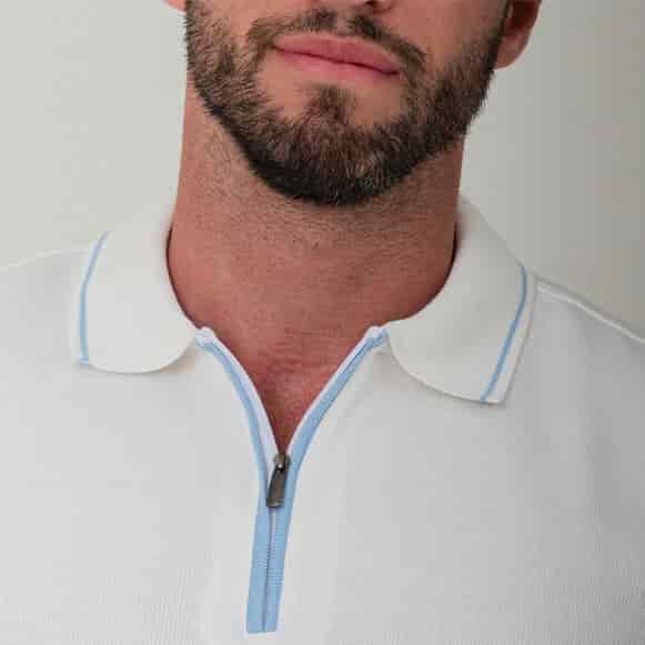 SUETER POLO MODA HOMBRE - miniatura 3