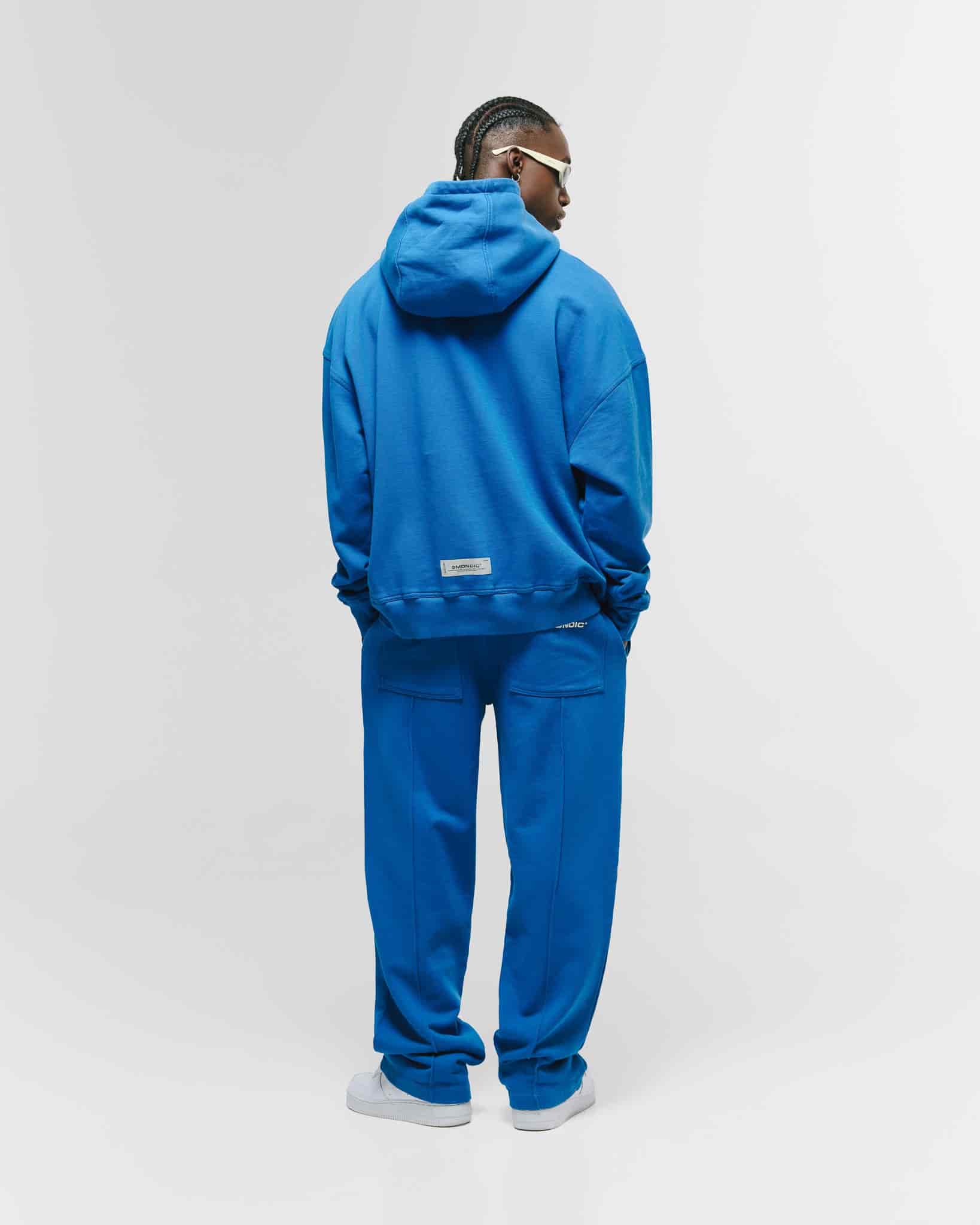 Hoodie Oversized Básico V4 - Azul Cobalto - miniatura 5