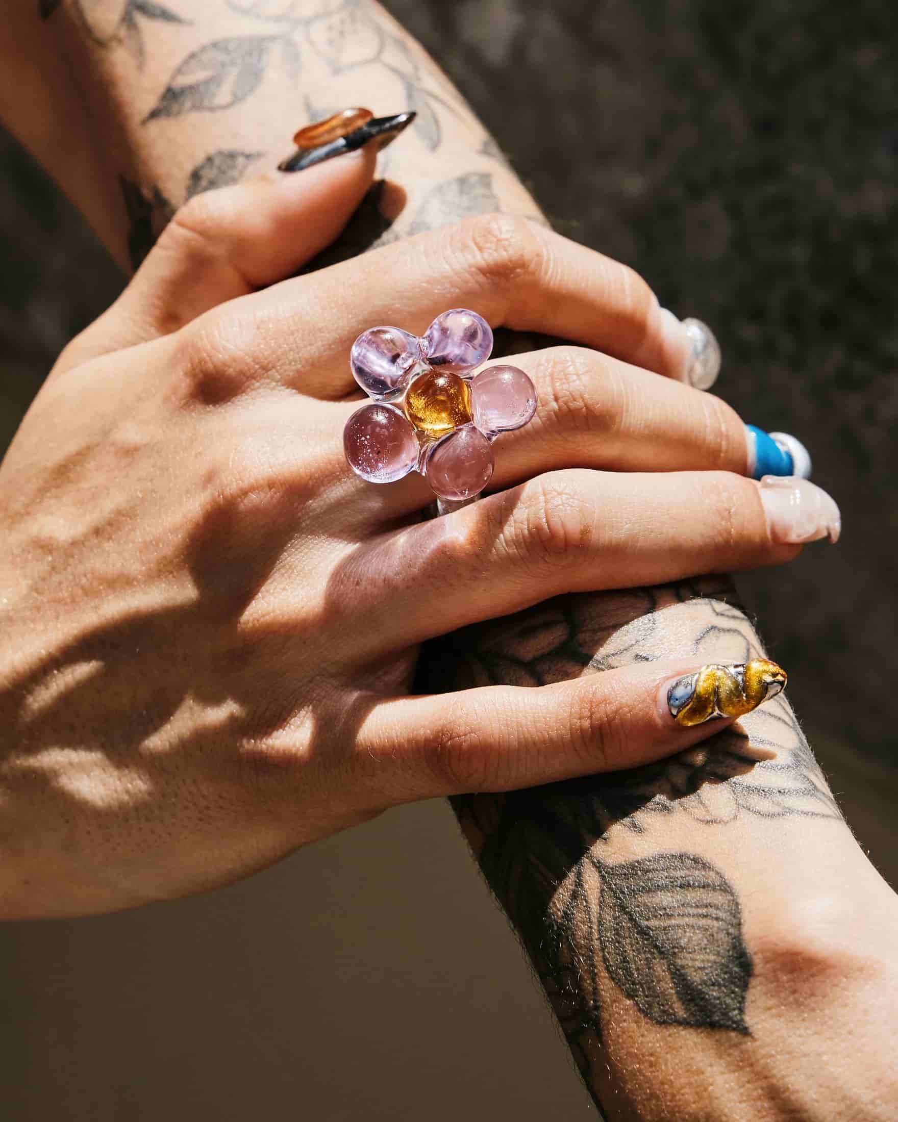 MY QUEEN'S FLOWER RING - miniatura 3