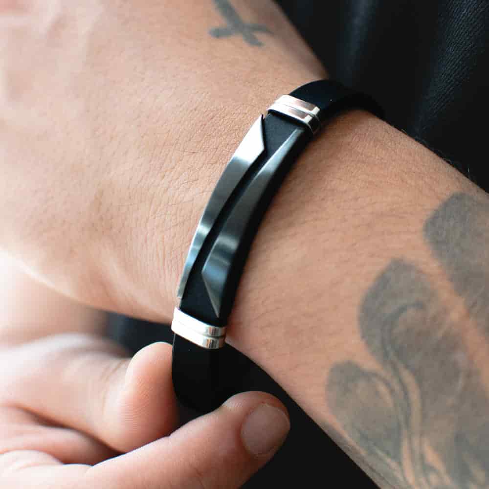 Pulsera Split Black - miniatura 2