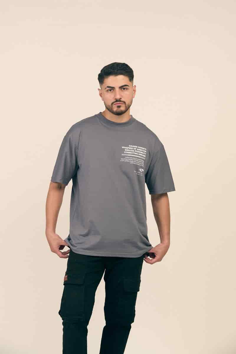 OVERSIZE 200GR GRIS GOLDEN SUNSETS - miniatura 1