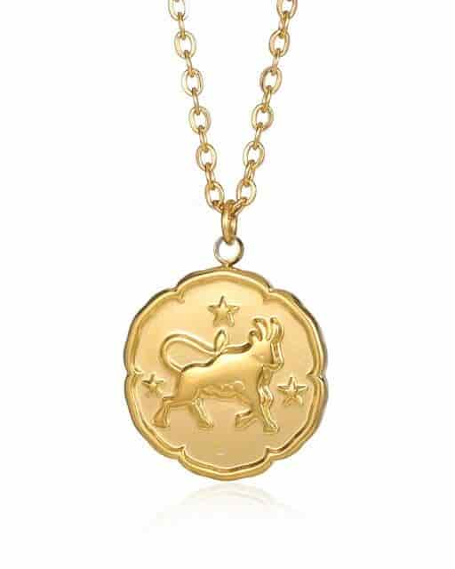 Zodiac Sign Necklace - Gold - miniatura 11