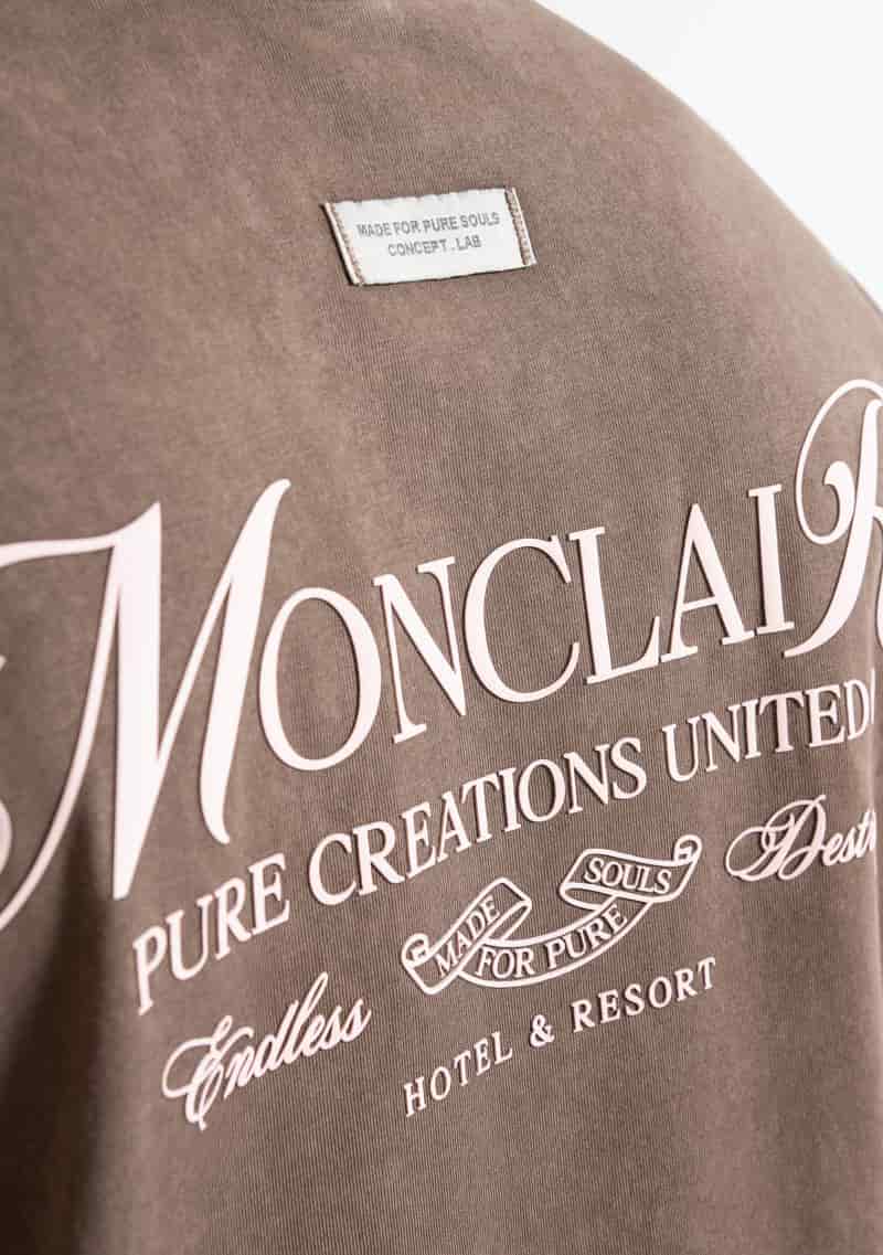 Monclair Brown T-shirt - miniatura 5