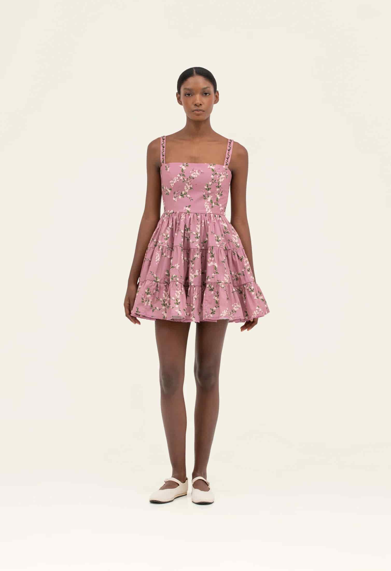 Lima Wisteria Mini Dress - miniatura 9