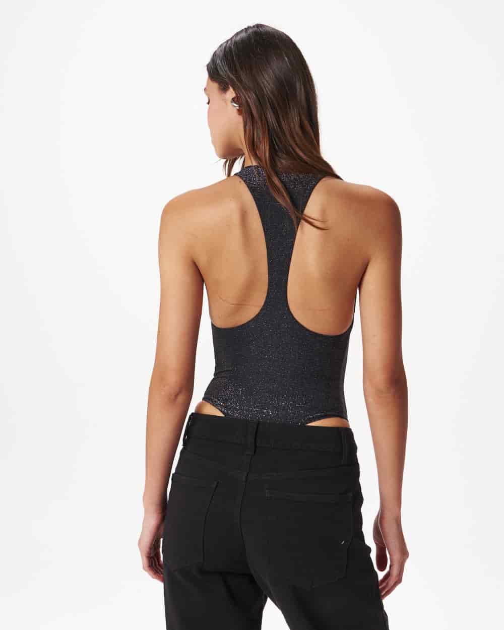 ABOUT TOMORROW BLACK BODYSUIT - miniatura 5