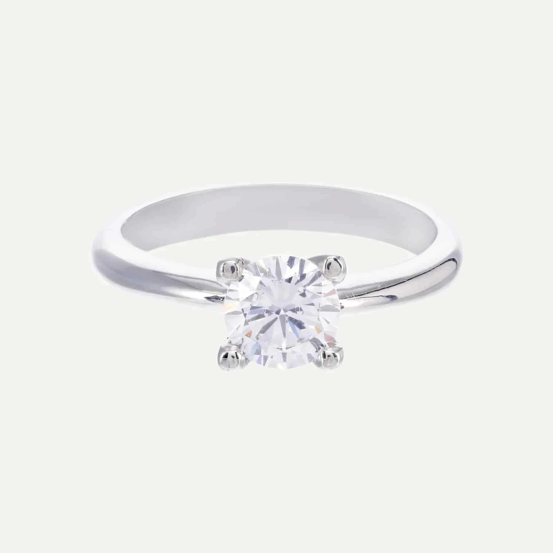 Anillo Cuatro uñas engagement ring - miniatura 2