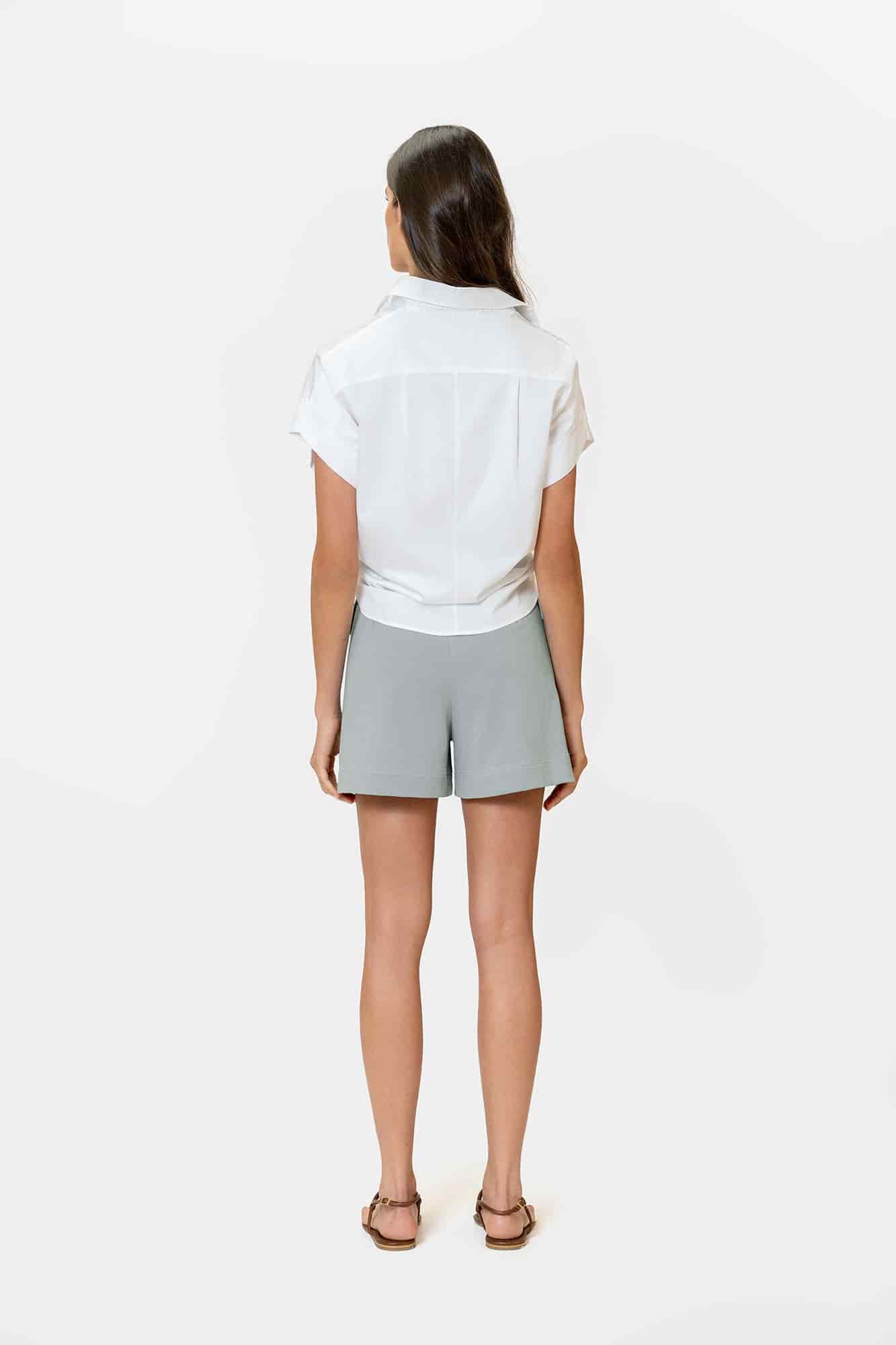Short Anahi Ice Blue - miniatura 9