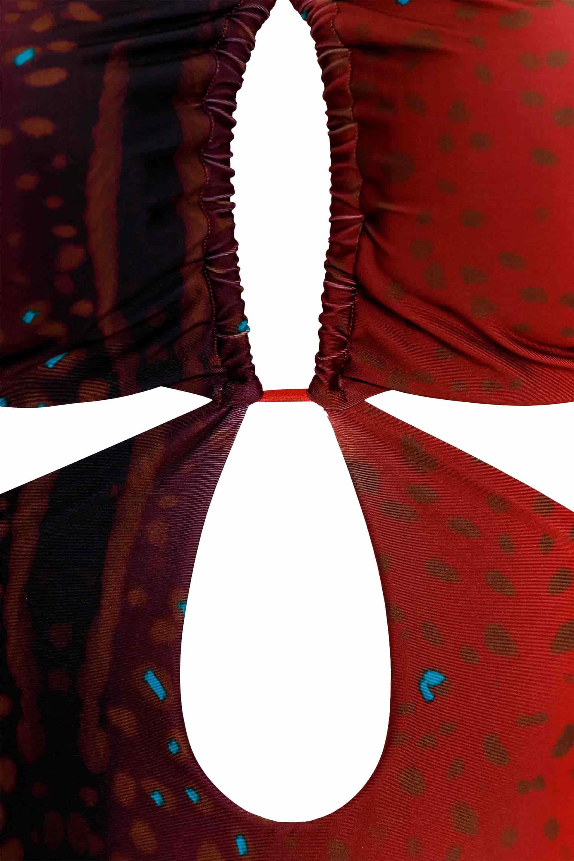 Entero Strapless U Bambi Rojo - miniatura 2