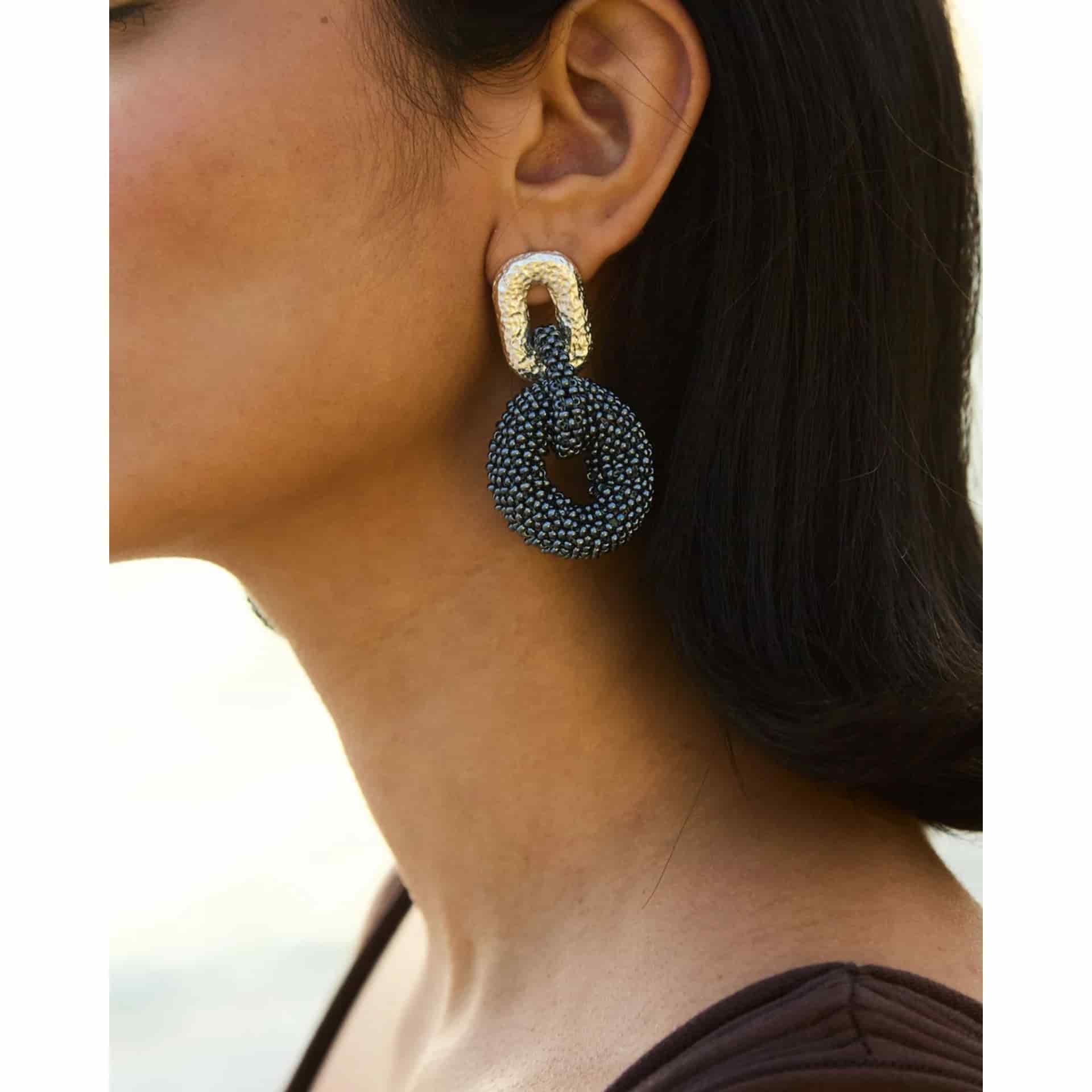 Linked Donuts Earrings - miniatura 9