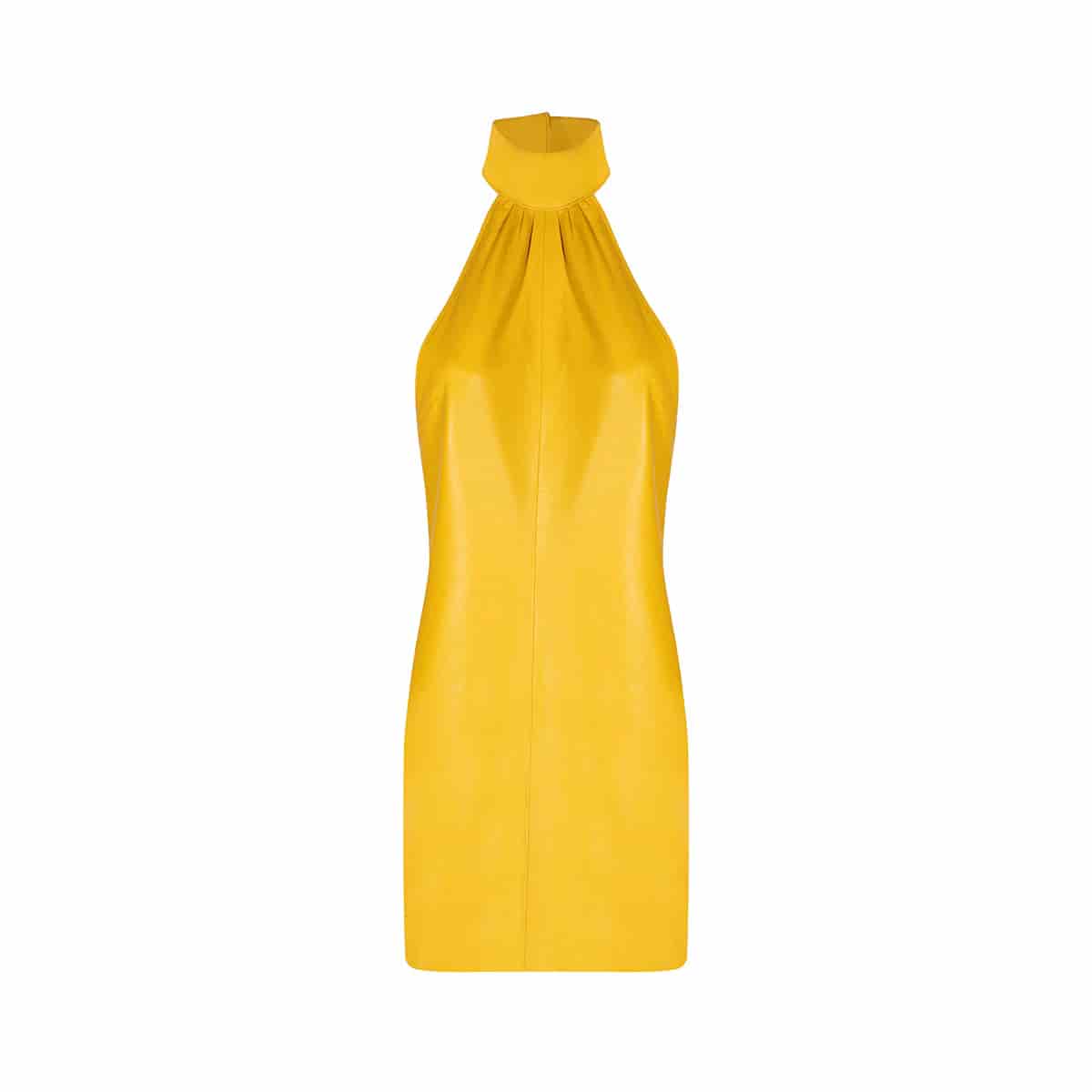 HALTER MINI DRESS - miniatura 1