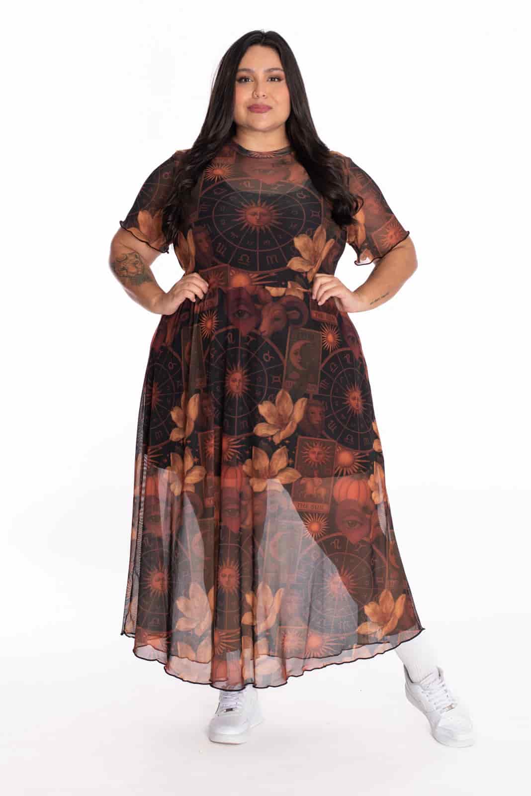 Vestido Malla Centauro - miniatura 1