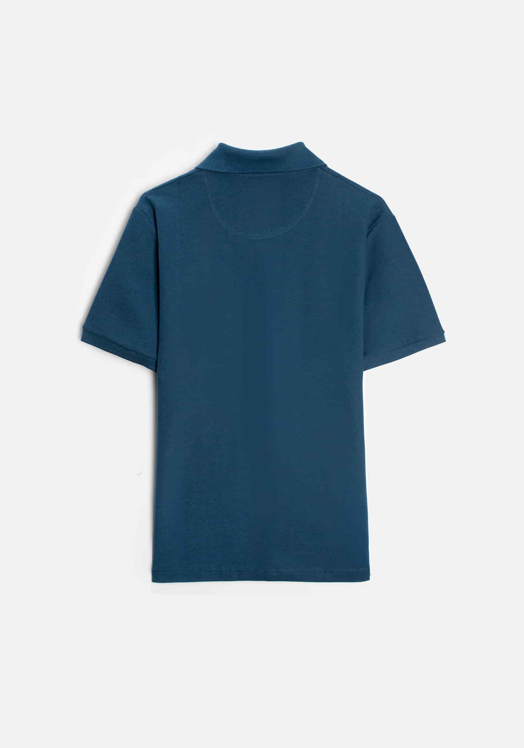 Camiseta Polo H L-Fuc Azul Petroleo - miniatura 8
