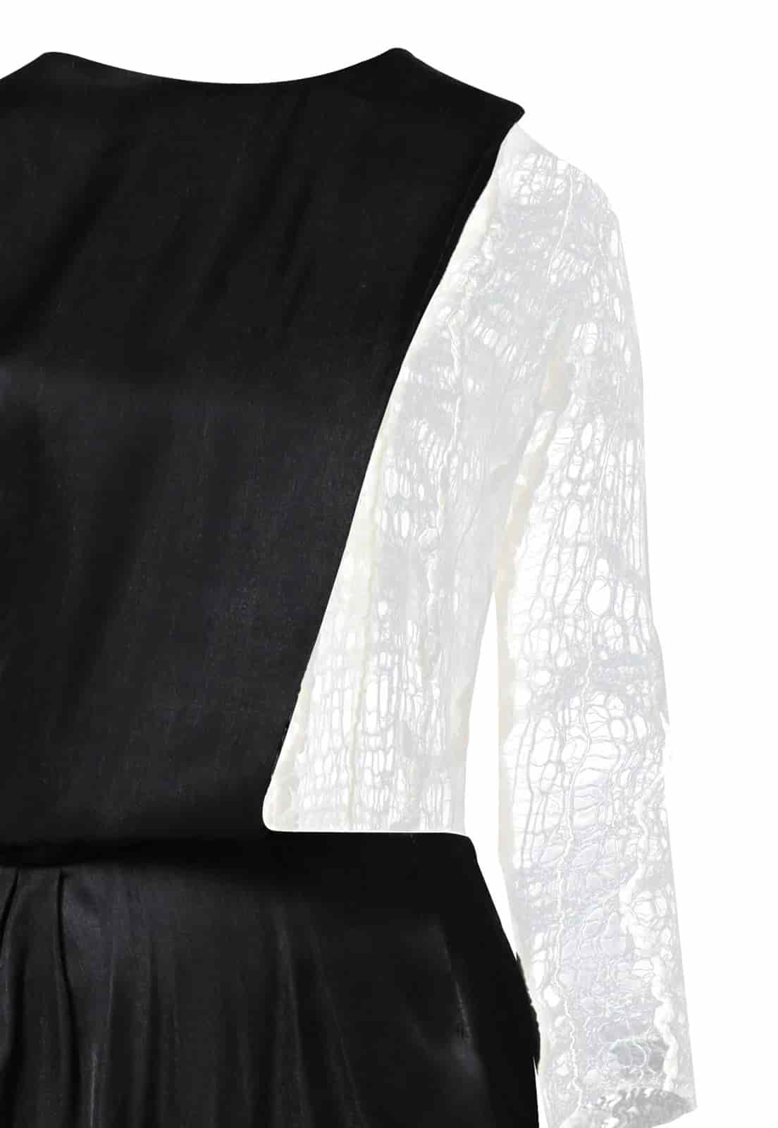 NUNO MESH FELT DRESS - miniatura 5