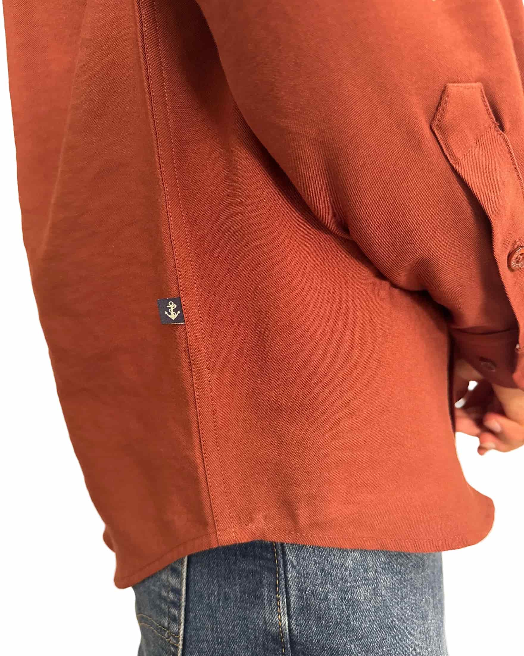 Camisa Terracota en rayón - miniatura 6