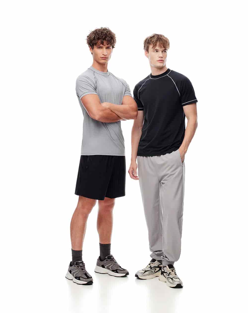 Camiseta deportiva secado rápido x2unds surtidas hombre - miniatura 1