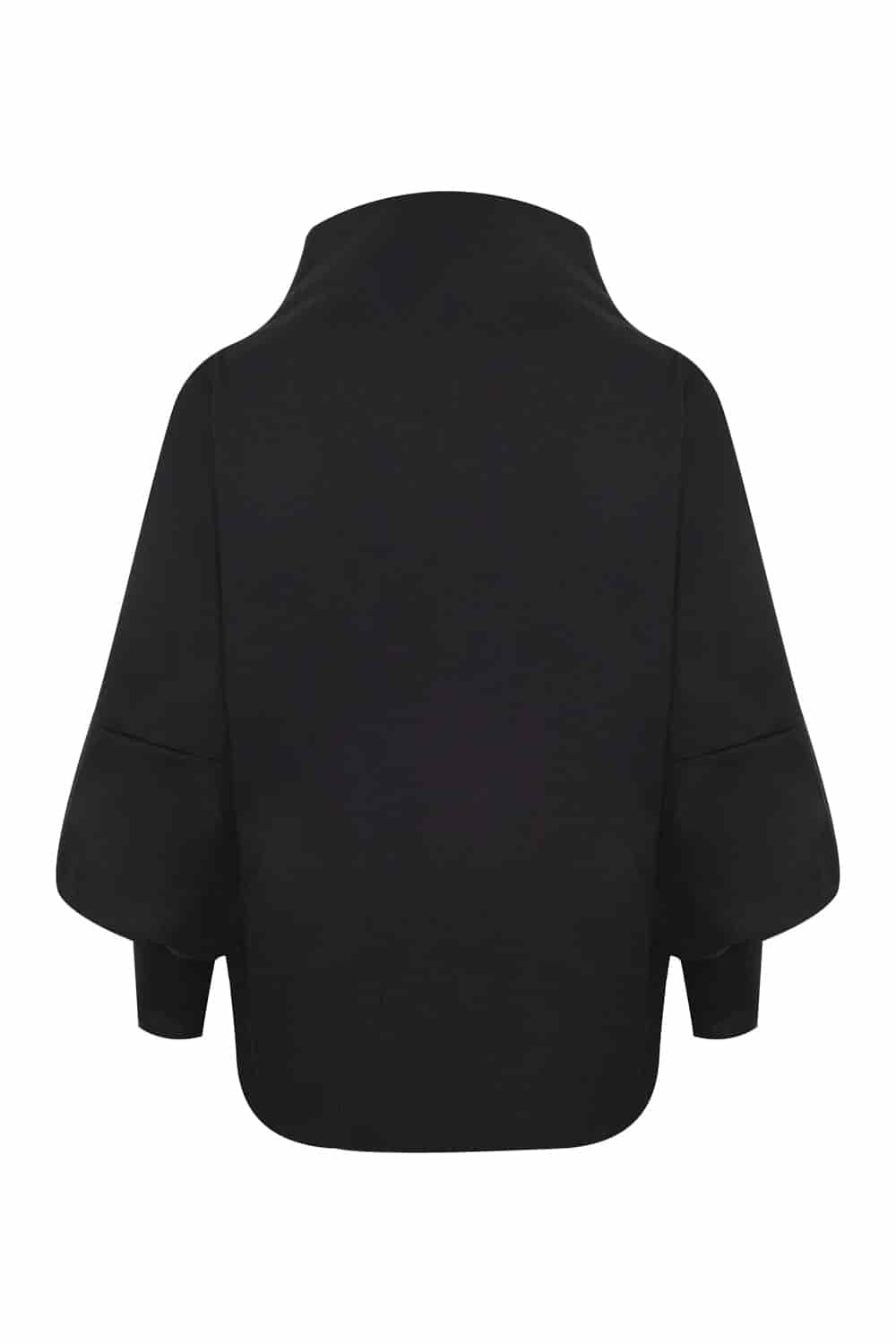 Saco new scarlett negro bordado - miniatura 5