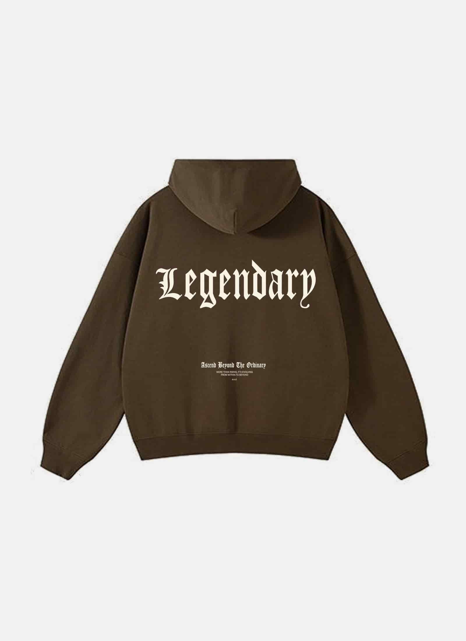 Legendary Hoodie Brown - miniatura 1