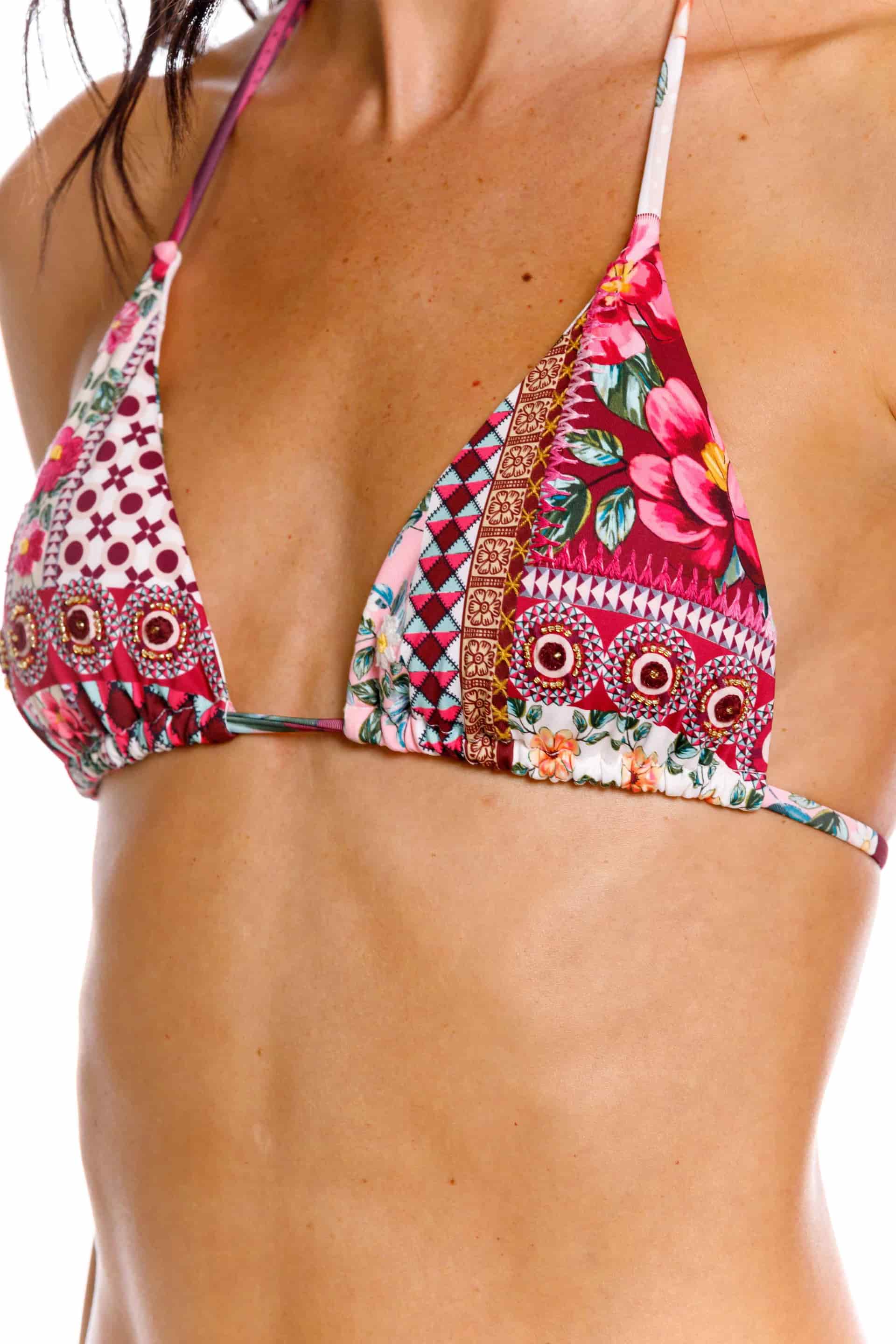 Top Triángulo de Bikini Kenia Patch - miniatura 1