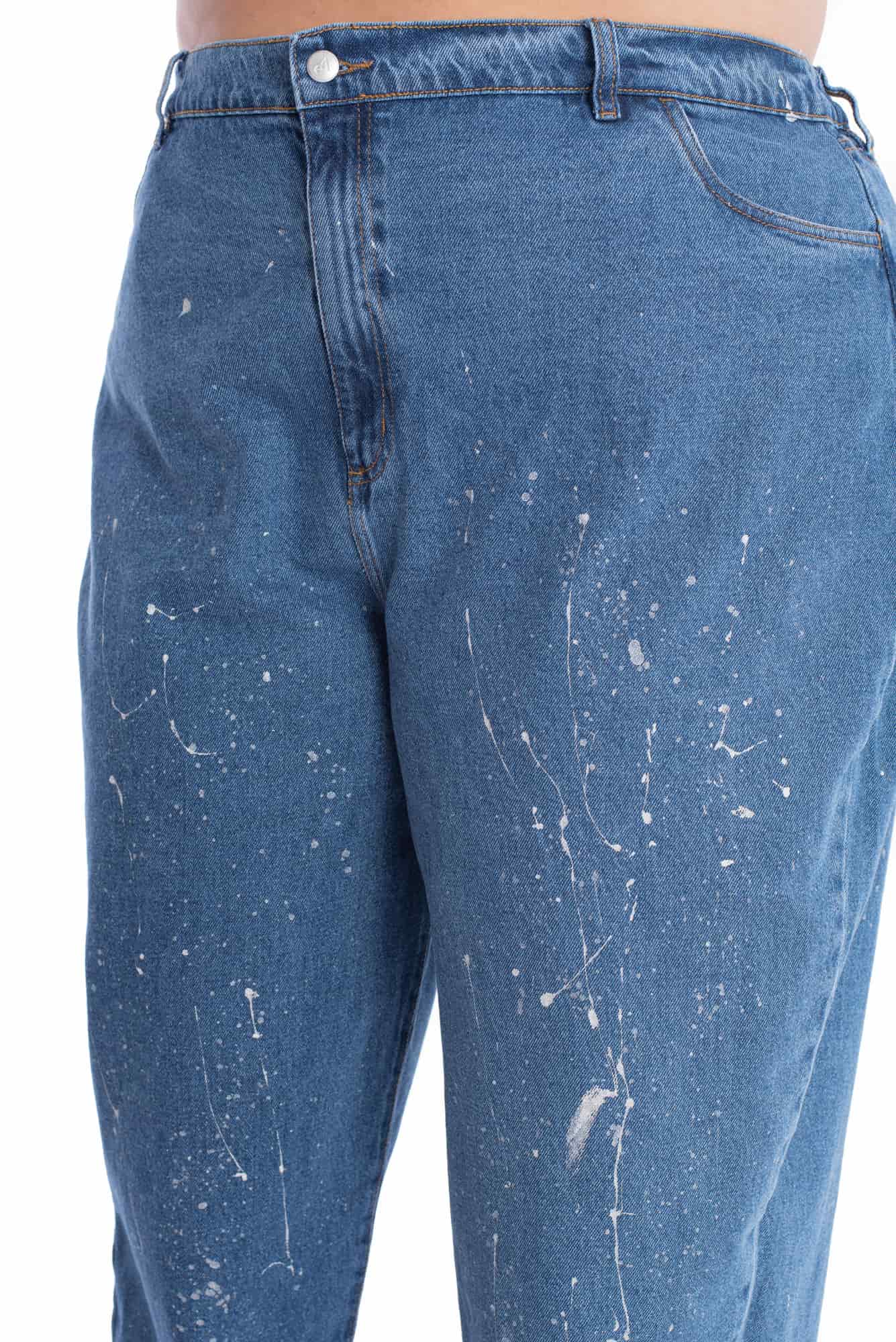Jean Boyfriend Azul Medio Plata 377 - miniatura 17