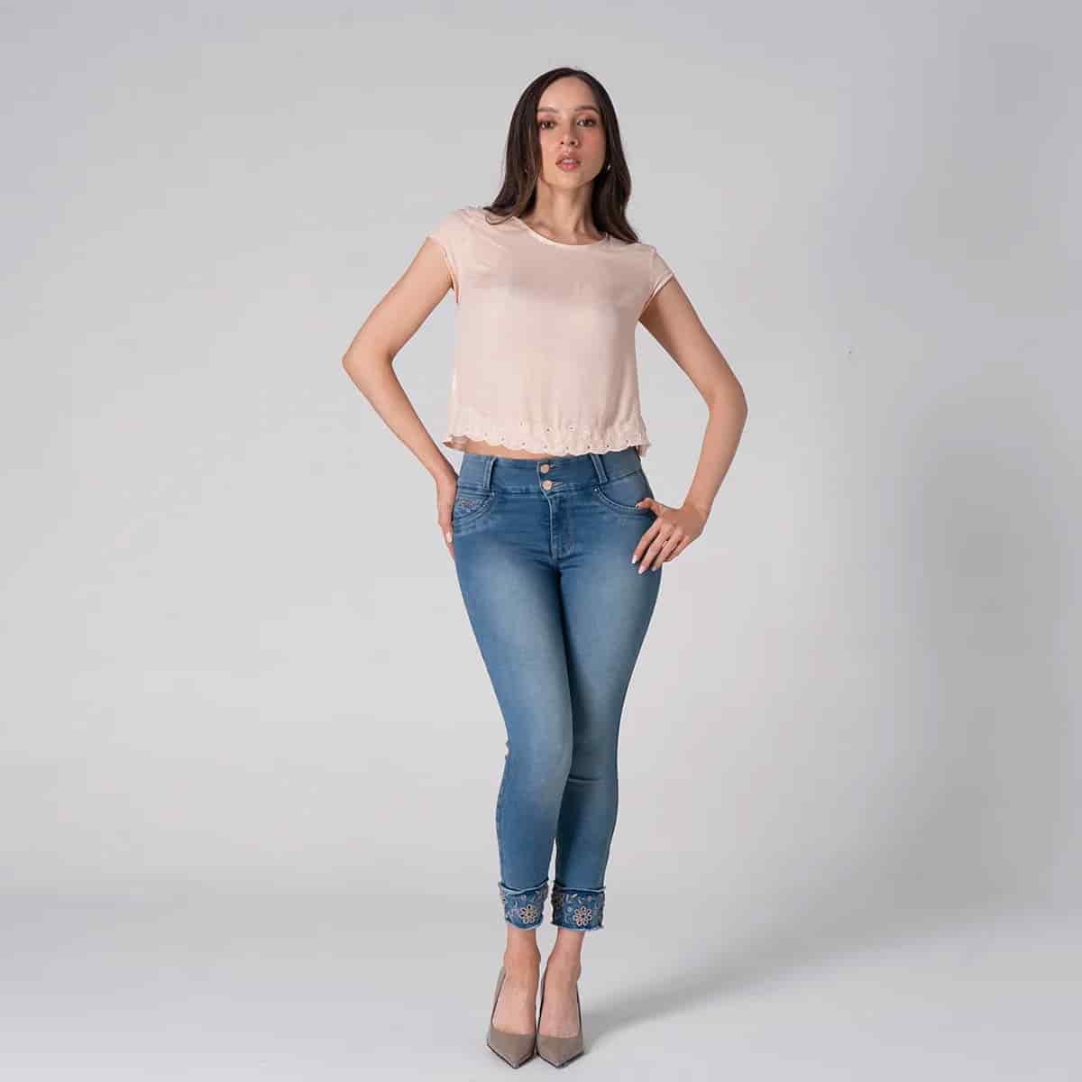 Blusa Slim Cuello Redondo Marie - miniatura 2