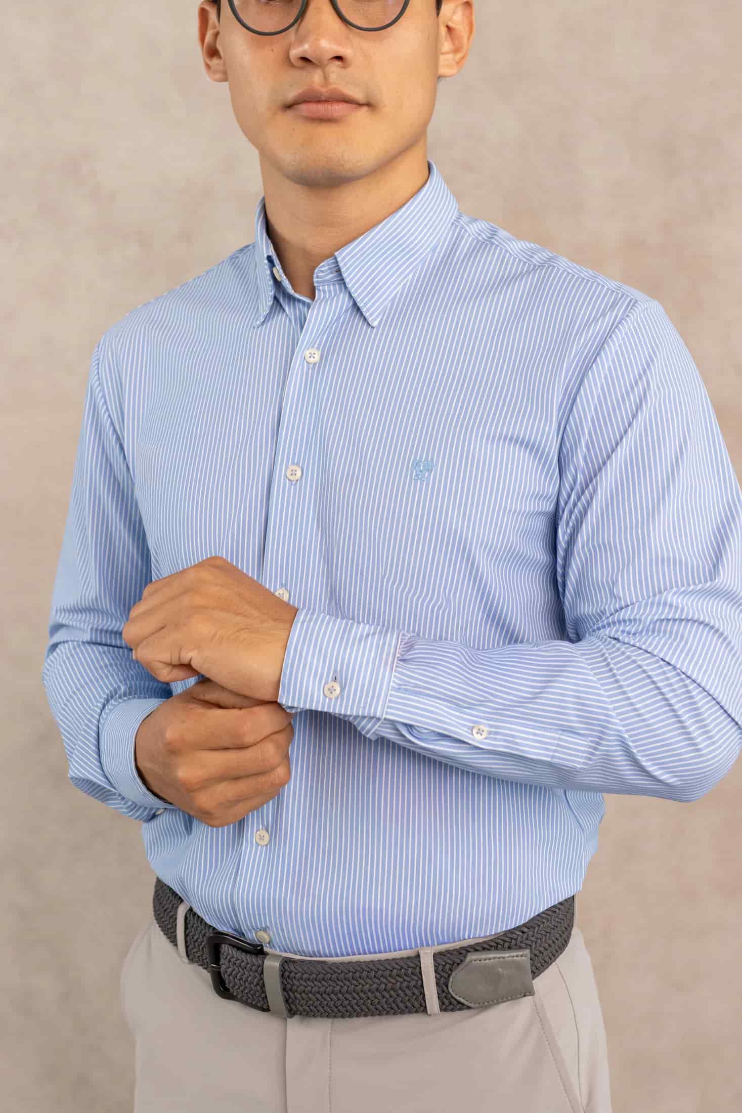 Camisa Performance Rayas Blue Striped - miniatura 4