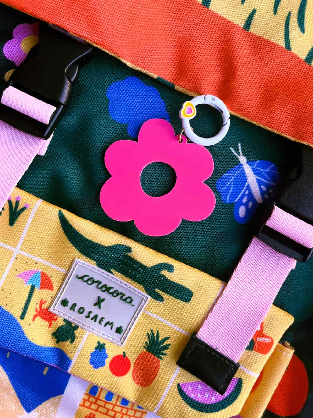 Llavero flor - miniatura 2
