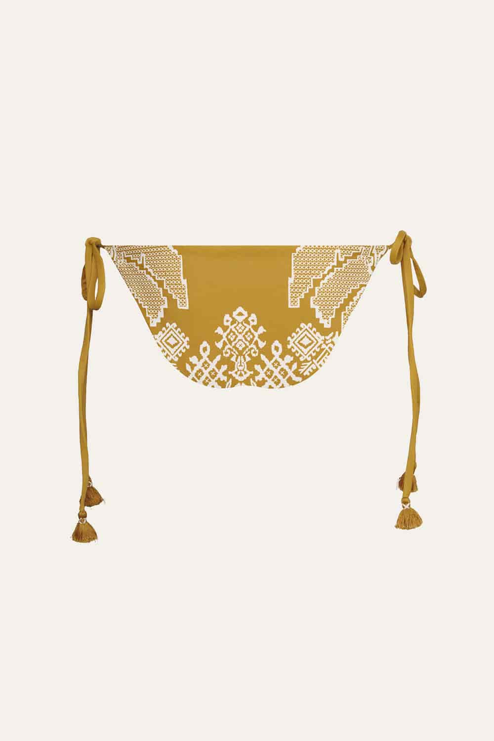Amaru Bikini Bottom In Yellow - miniatura 2