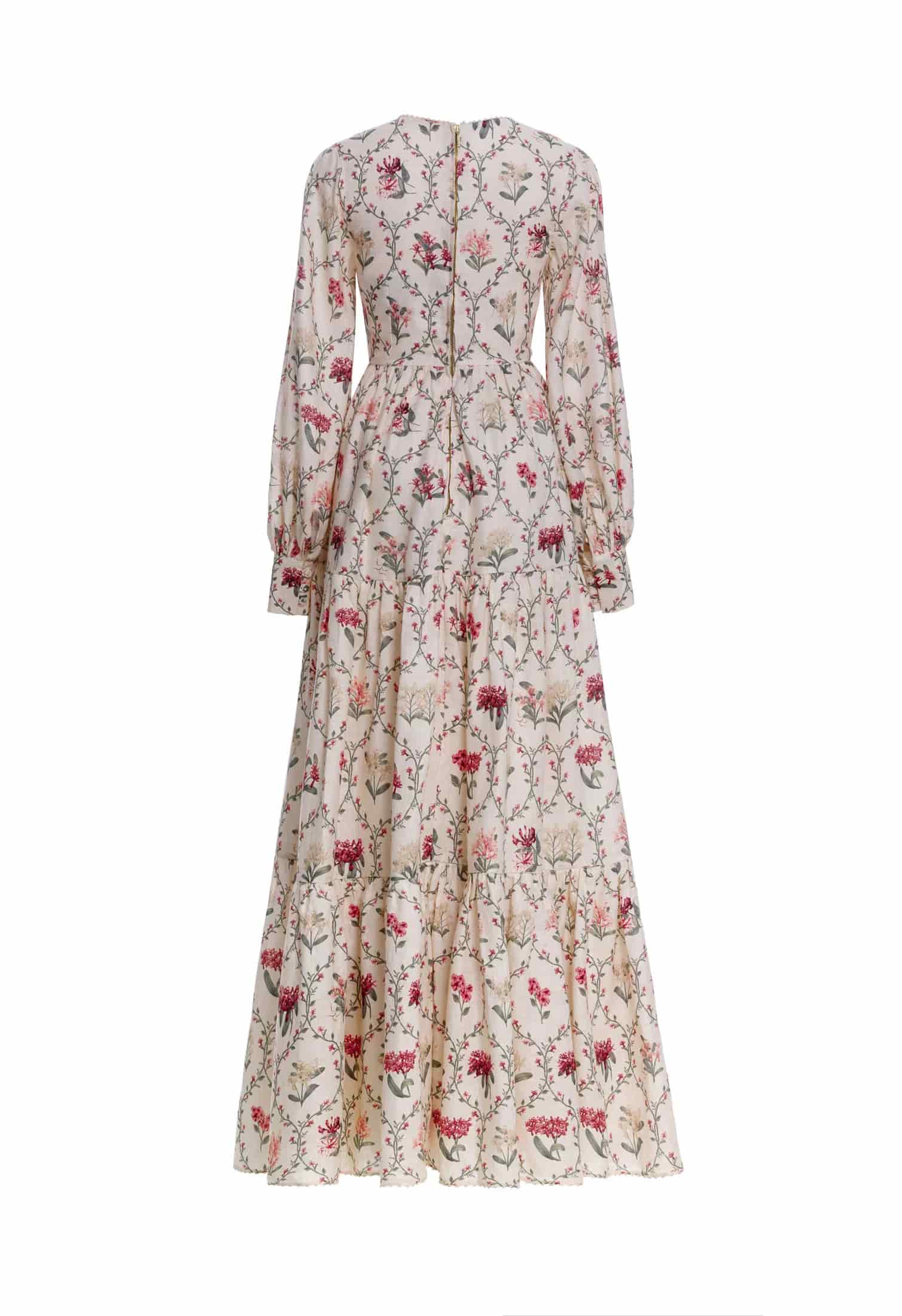 Nuez Orquidea Maxi Dress - miniatura 7