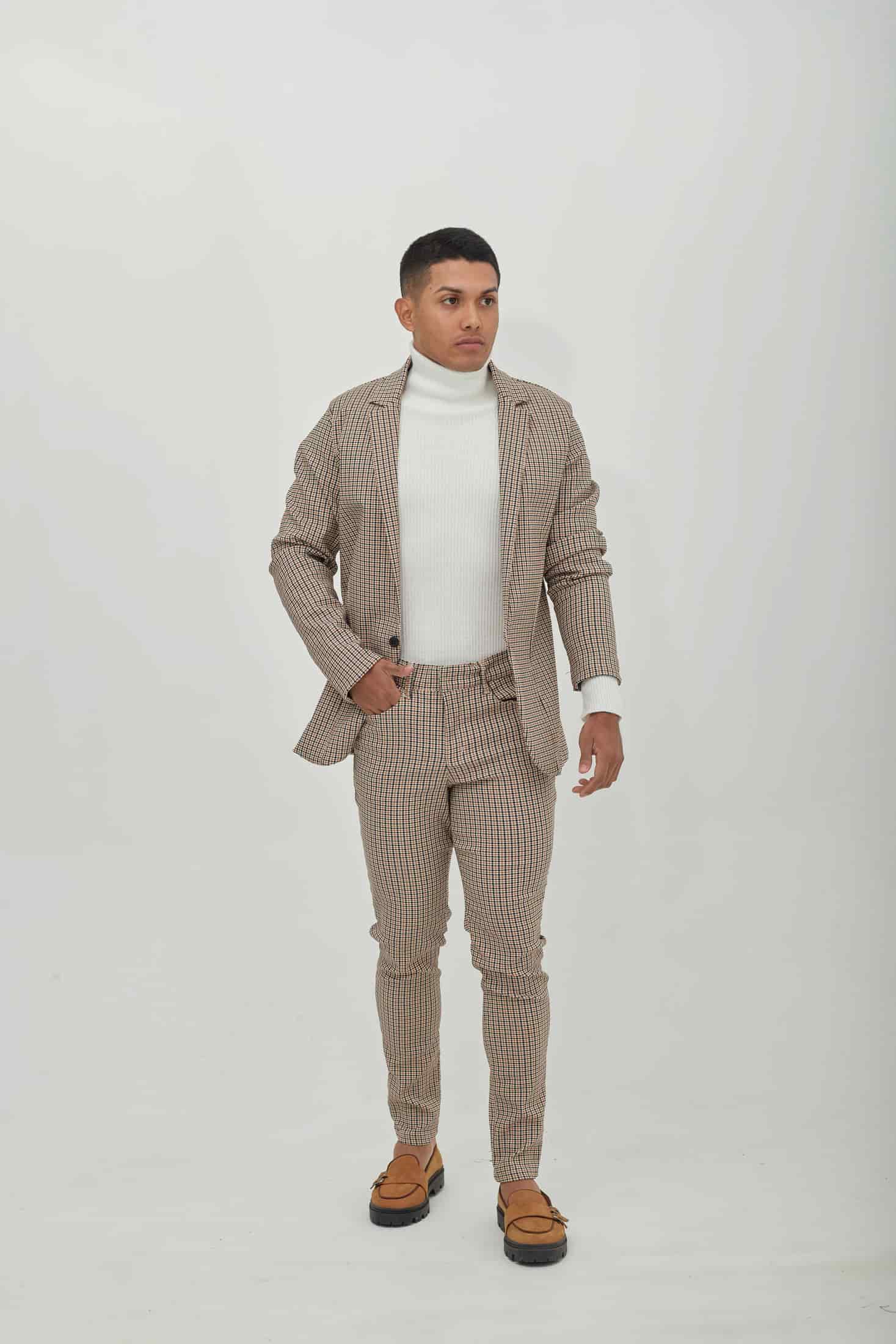 Traje Clásico Essential Beige - miniatura 1