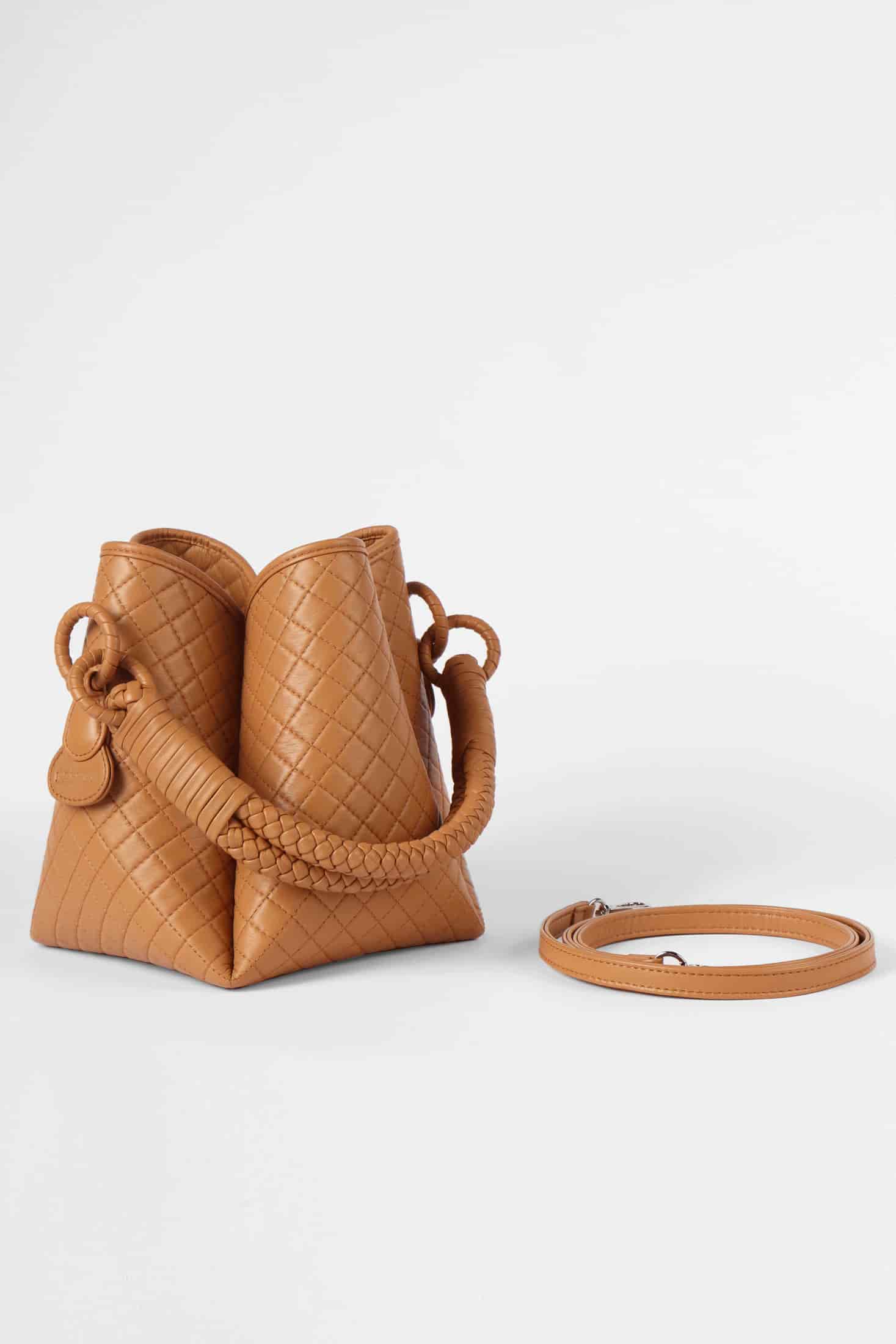 Tulip Bucket Bag, Honey - miniatura 4