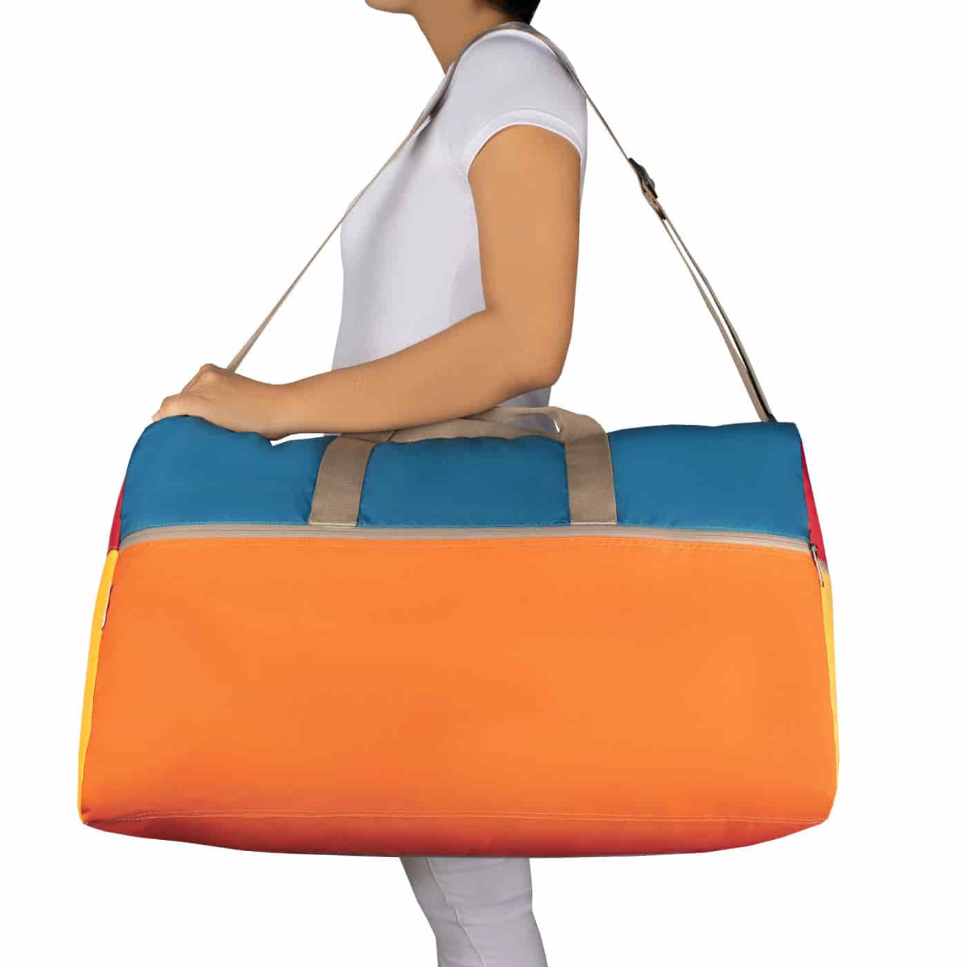 Maleta XL ULTRA Plegable Estampado Guajira Citybags Multicolor - miniatura 3