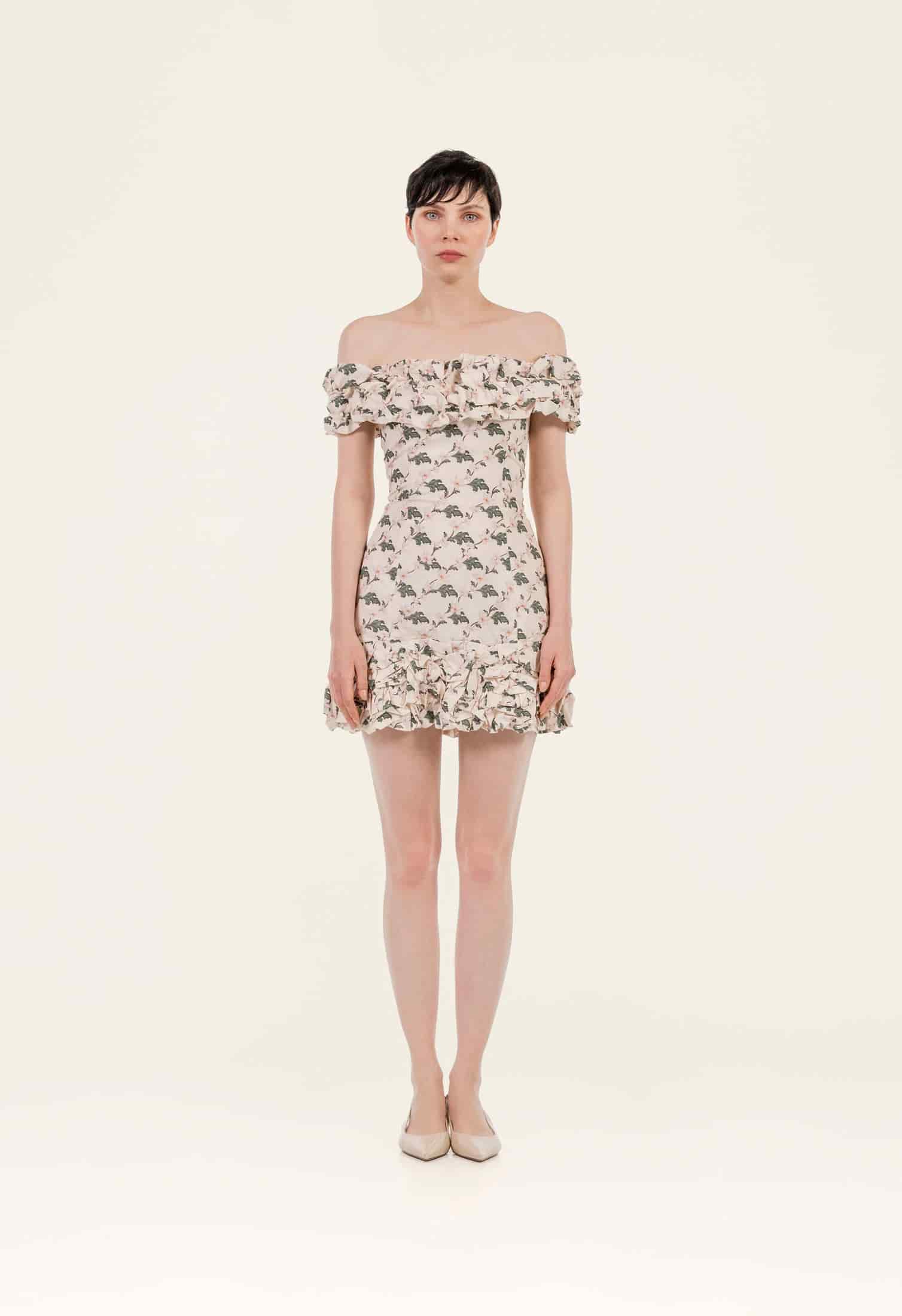 Jardin Anhelo Mini Dress - miniatura 1