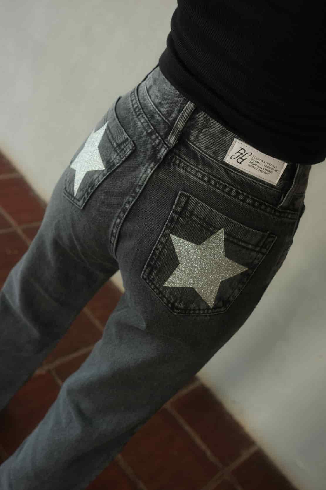 Double Gray Star Jeans - miniatura 4