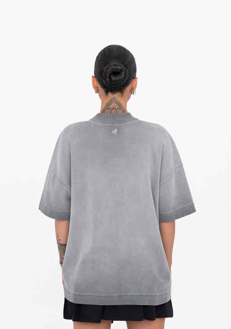 Áurea grey washed t-shirt - miniatura 3