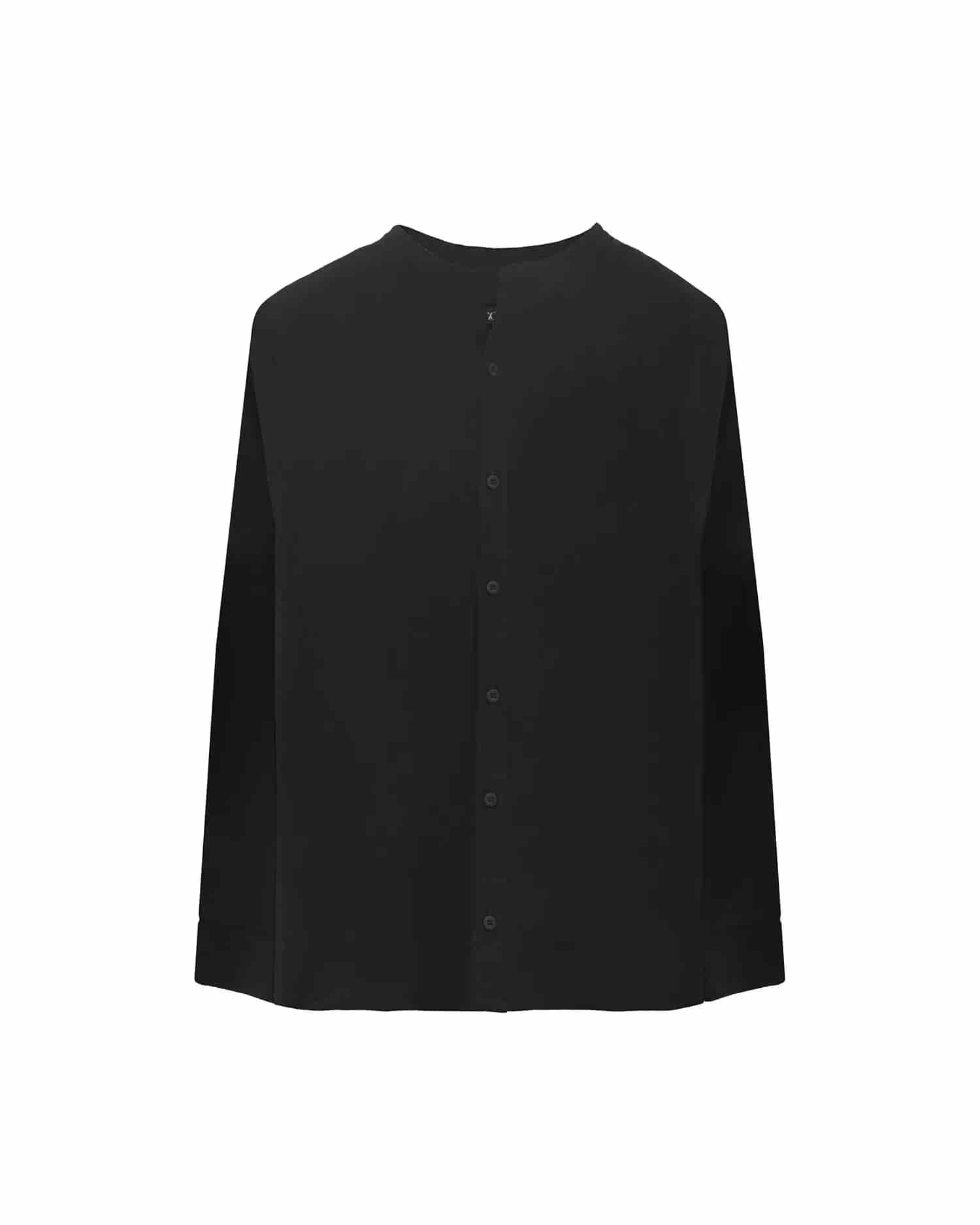 Camisa Oxford Negra - miniatura 1